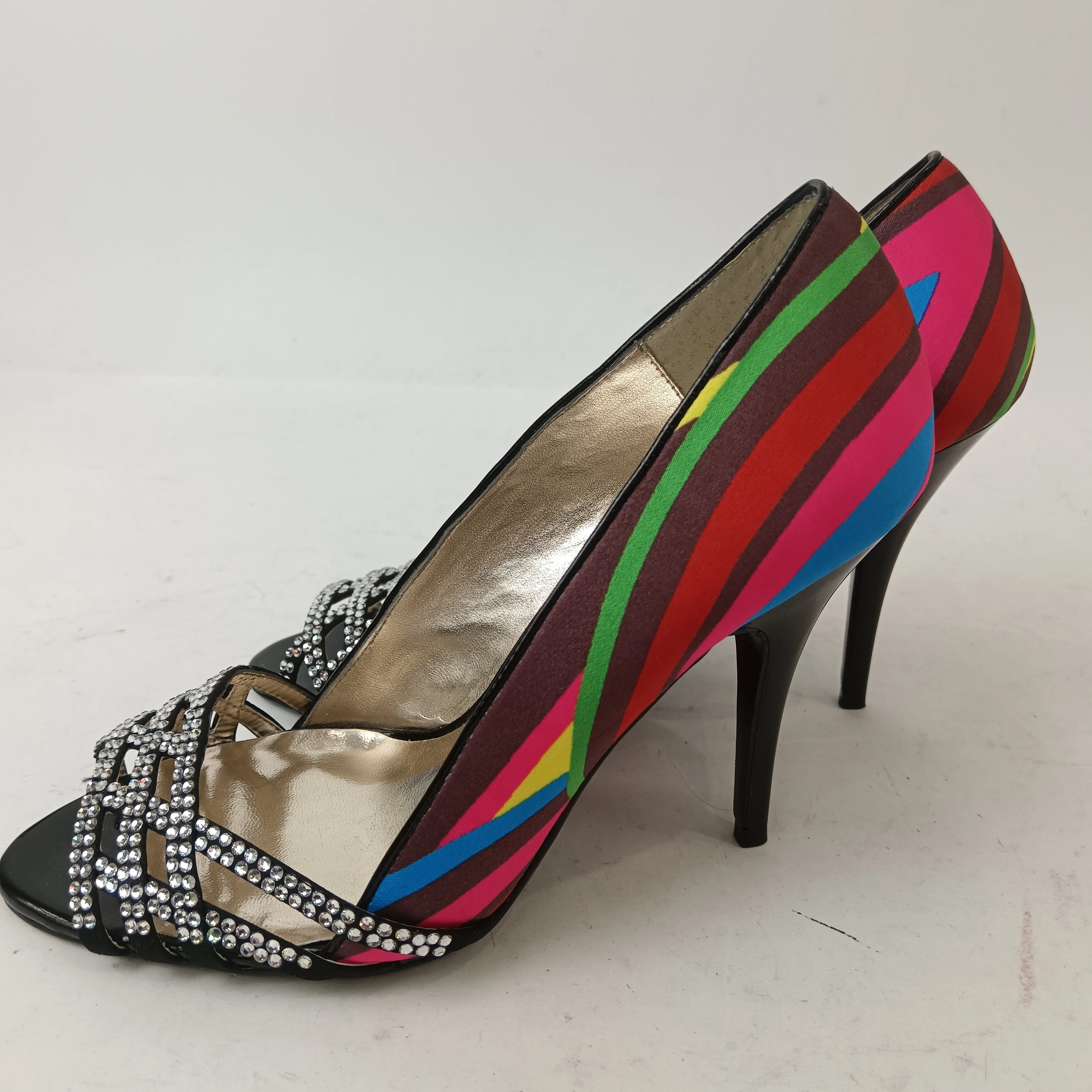 Dune Satin Multicoloured Women's Heels UK 3.5 Womenswear | Pre-loved - Image 2