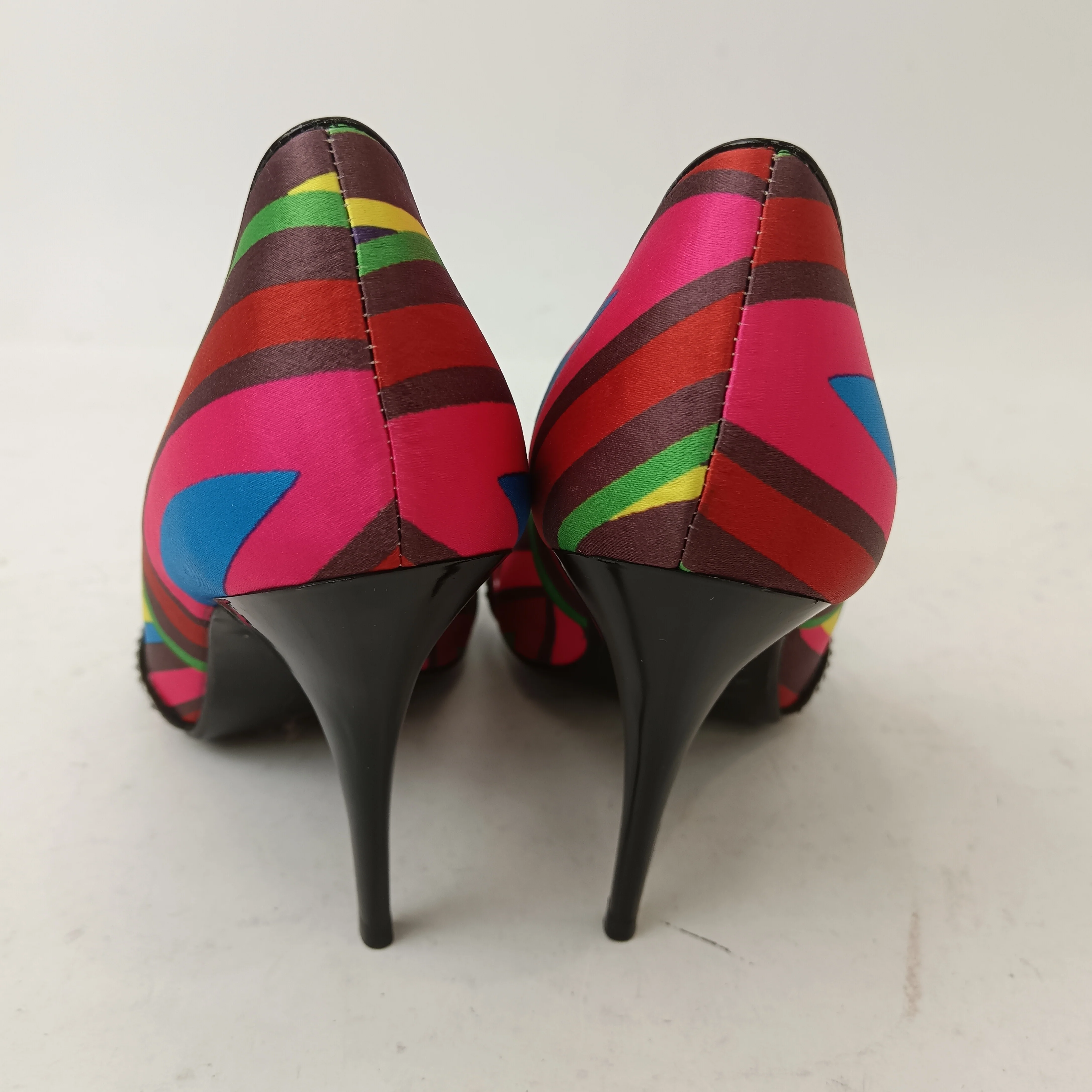 Dune Satin Multicoloured Women's Heels UK 3.5 Womenswear | Pre-loved - Image 3