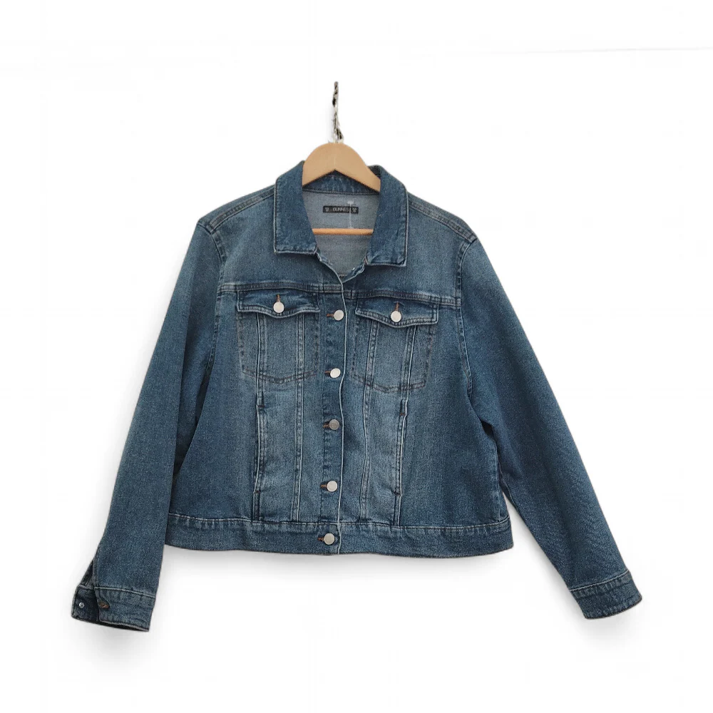 Dunnes Denim Jacket UK 22 Blue Womenswear | Pre-loved