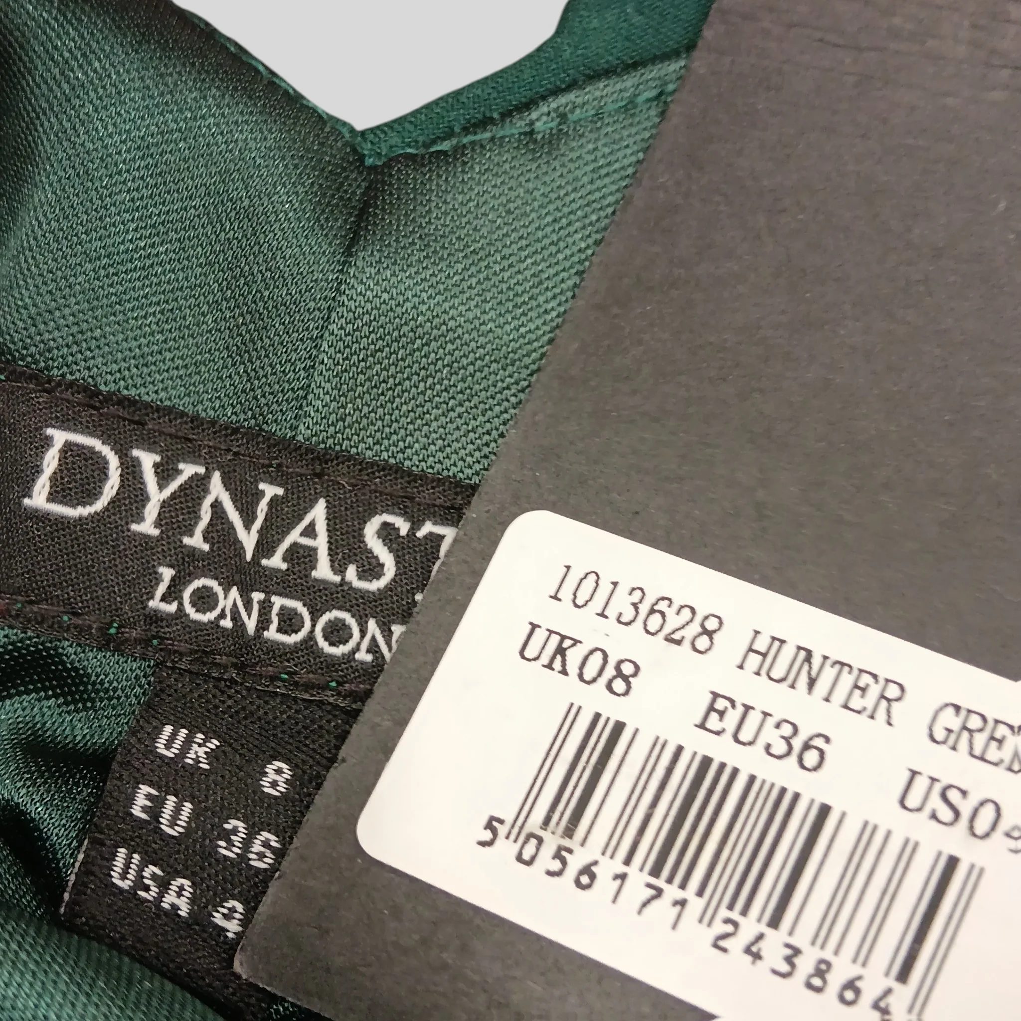 Dynasty London Green Bridesmaid Special Occasion Full Length Ladies Dress UK 8 - Tags On - Womenswear | Pre-loved - Image 6