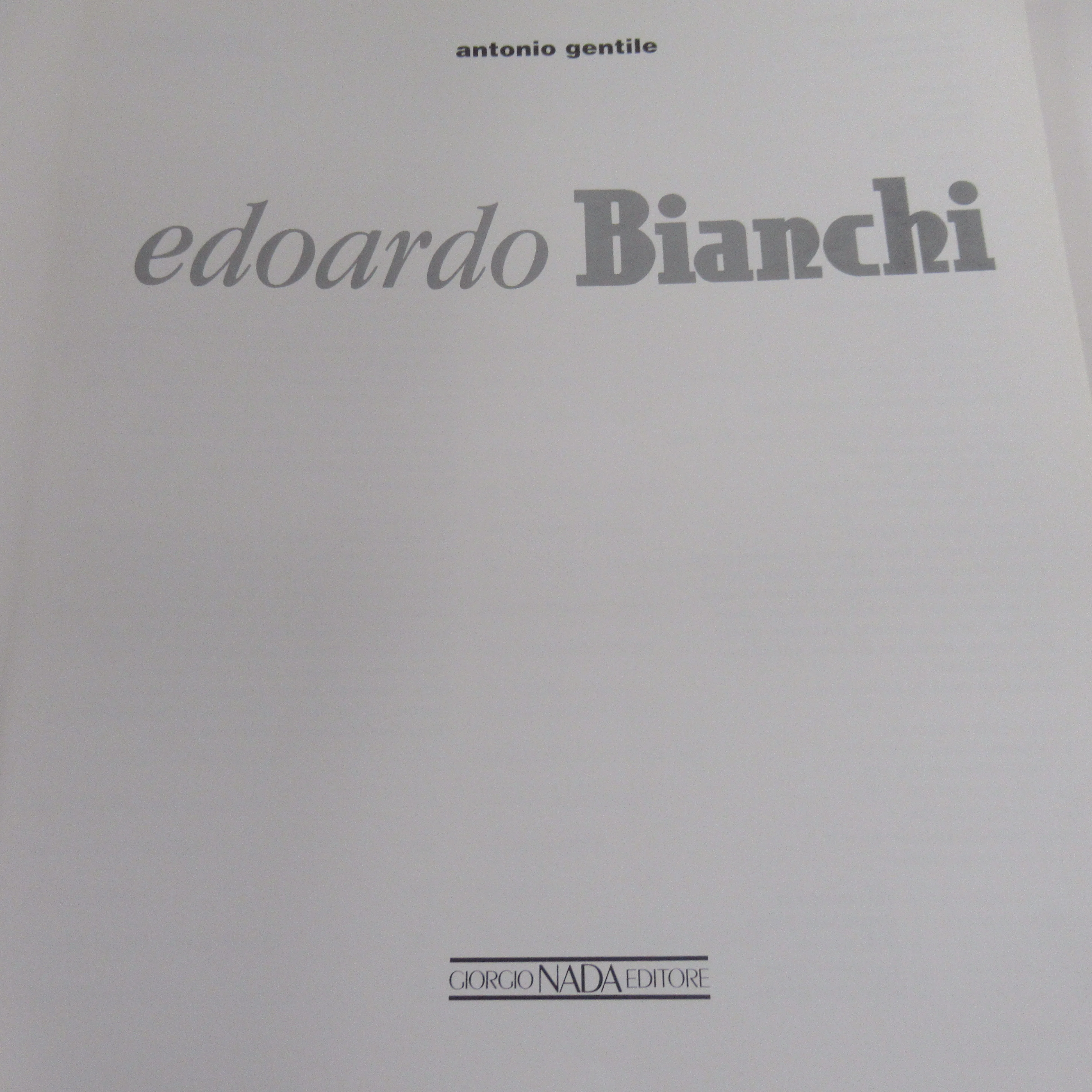 Edoardo Bianchi by Antonio Gentile 2003 Reprint Paperback | Preloved - Image 4