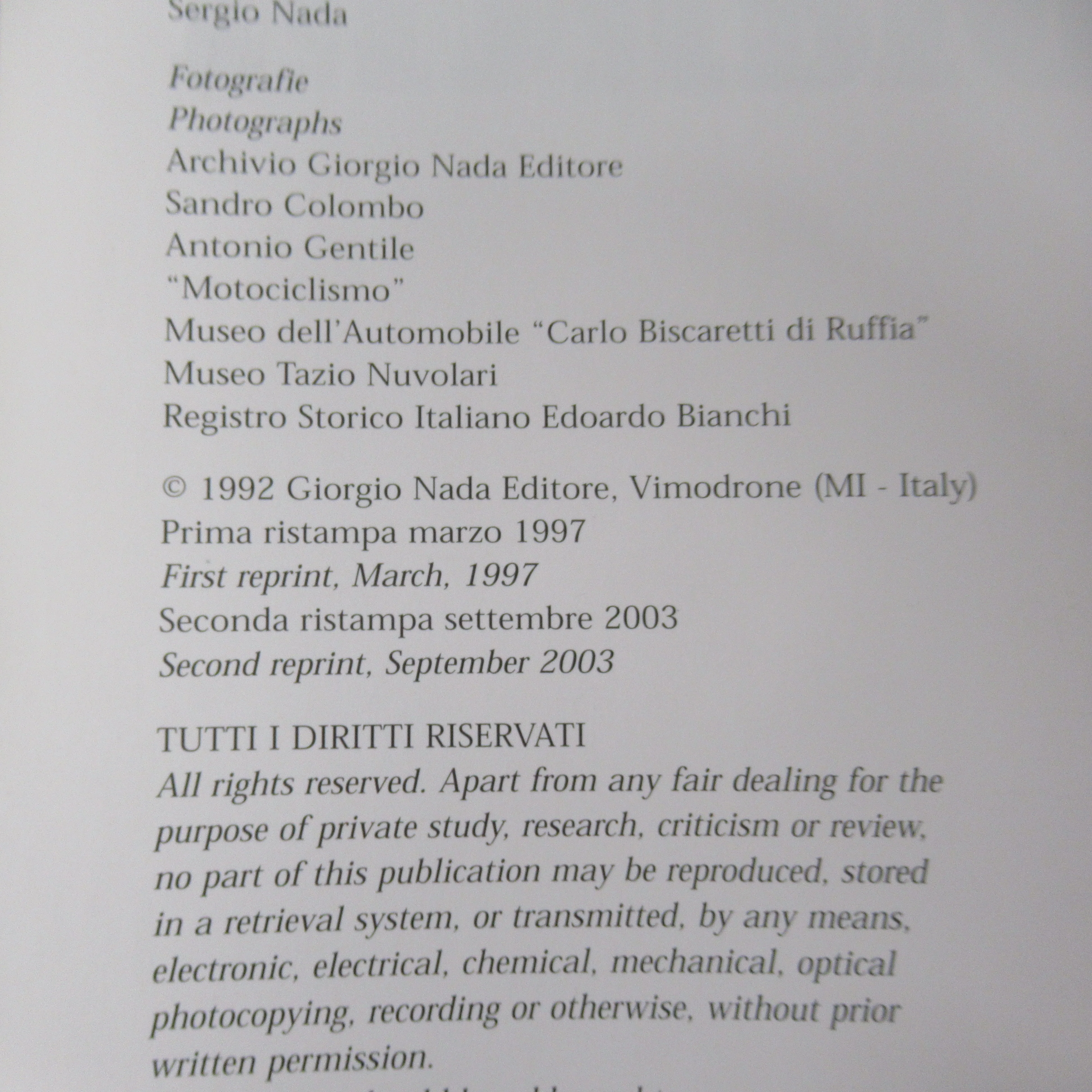 Edoardo Bianchi by Antonio Gentile 2003 Reprint Paperback | Preloved - Image 5