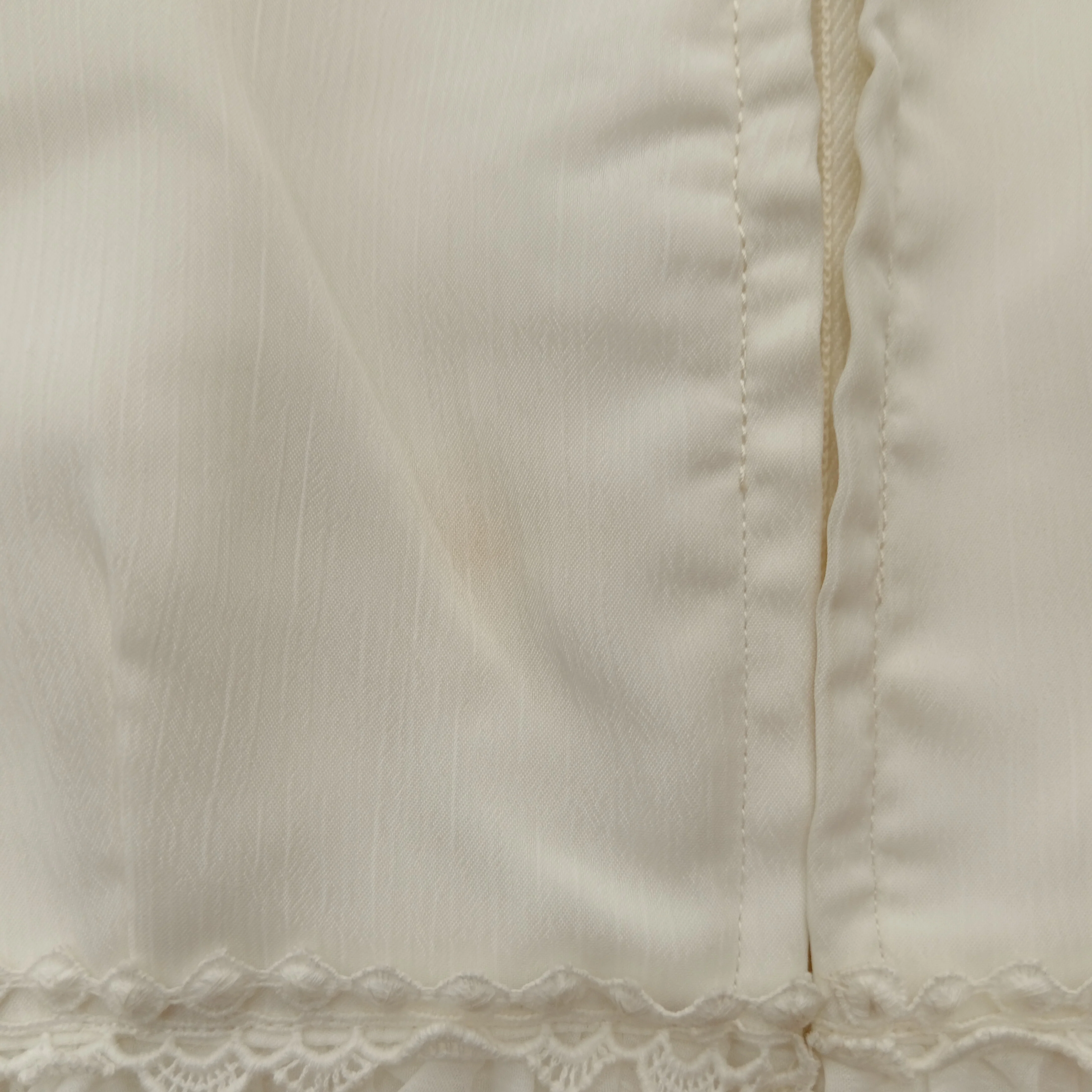 Emerson Vintage Style Ladies Wedding Special Occasion White Dress With Hat UK Medium Womenswear | Pre-loved - Image 6