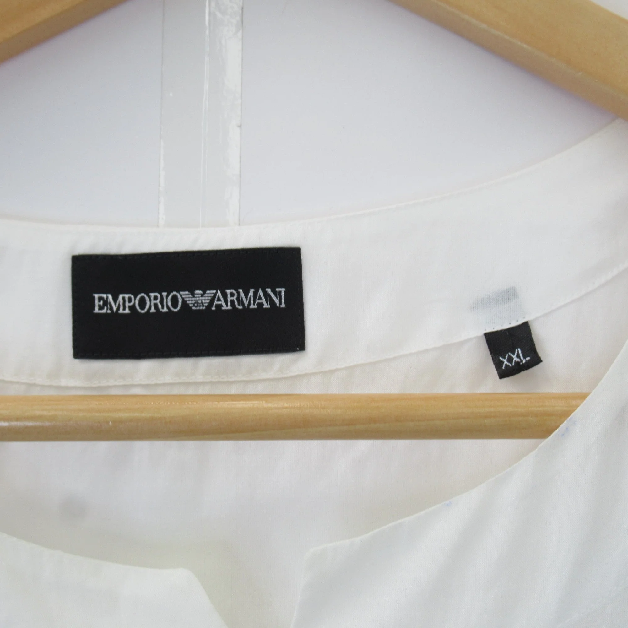 Emporio Armani XXL White T Shirt Menswear | Preloved - Image 3