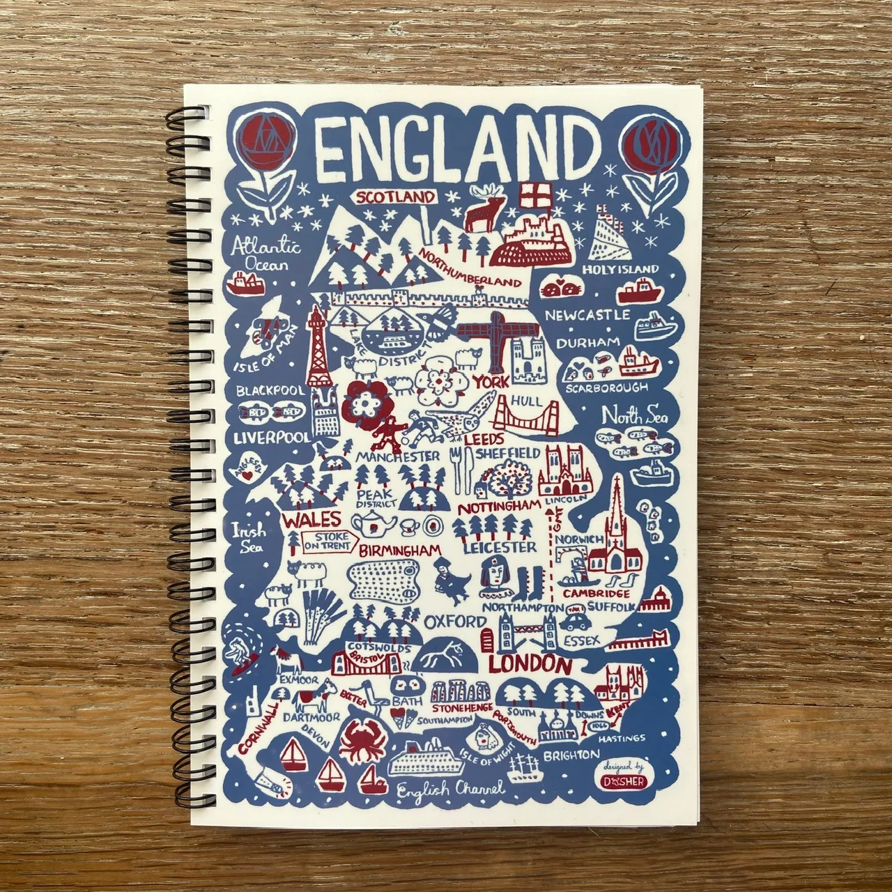 England Julia Gash | Notebook