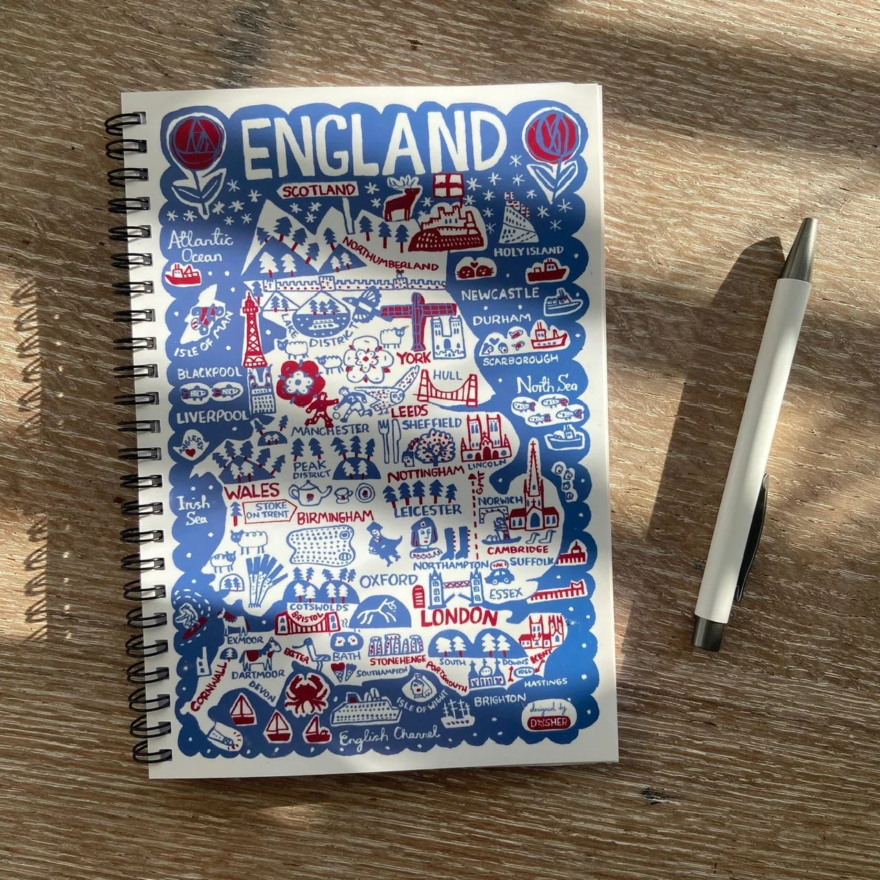 England Julia Gash | Notebook - Image 2