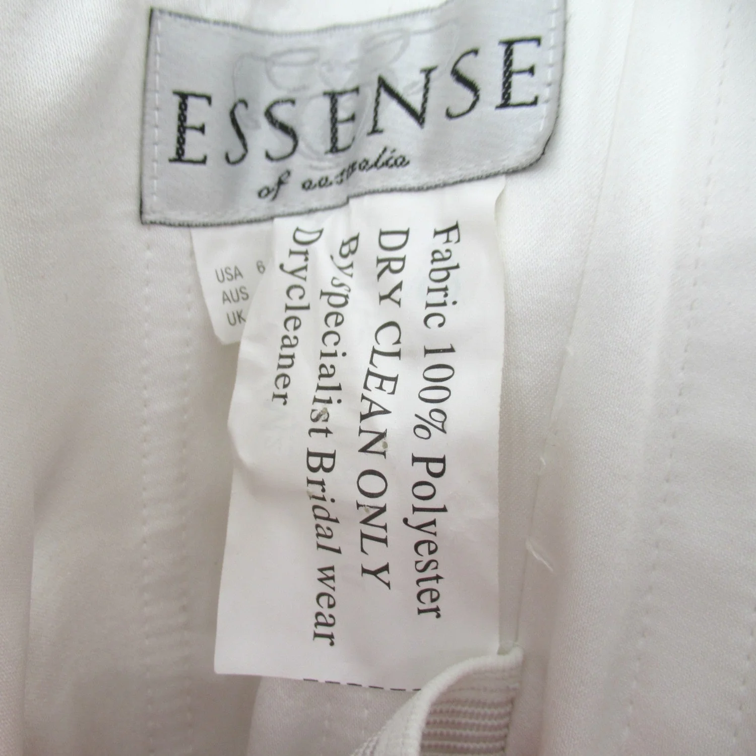Essence Of Australia Wedding Dress UK 8-10 Off White Womenswear | Pre-loved - Image 5