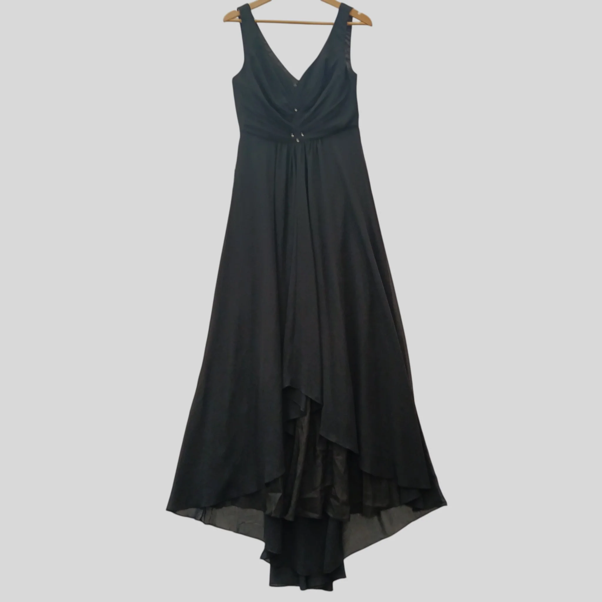 Ever Pretty Ladies Prom Bridesmaid Black Hi-low  Dress UK 14 -Tags On- Womenswear | Preloved