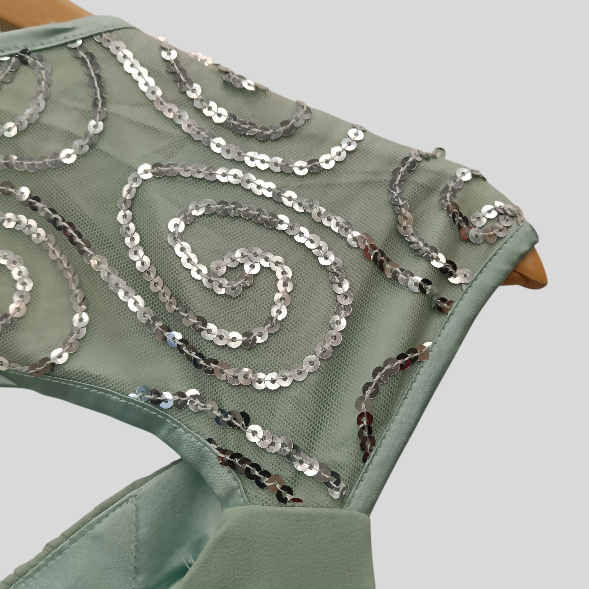 Ever Pretty Ladies Prom Bridesmaid Mint Green Hi-low  Dress UK 12 -Tags On- Womenswear | Preloved - Image 4