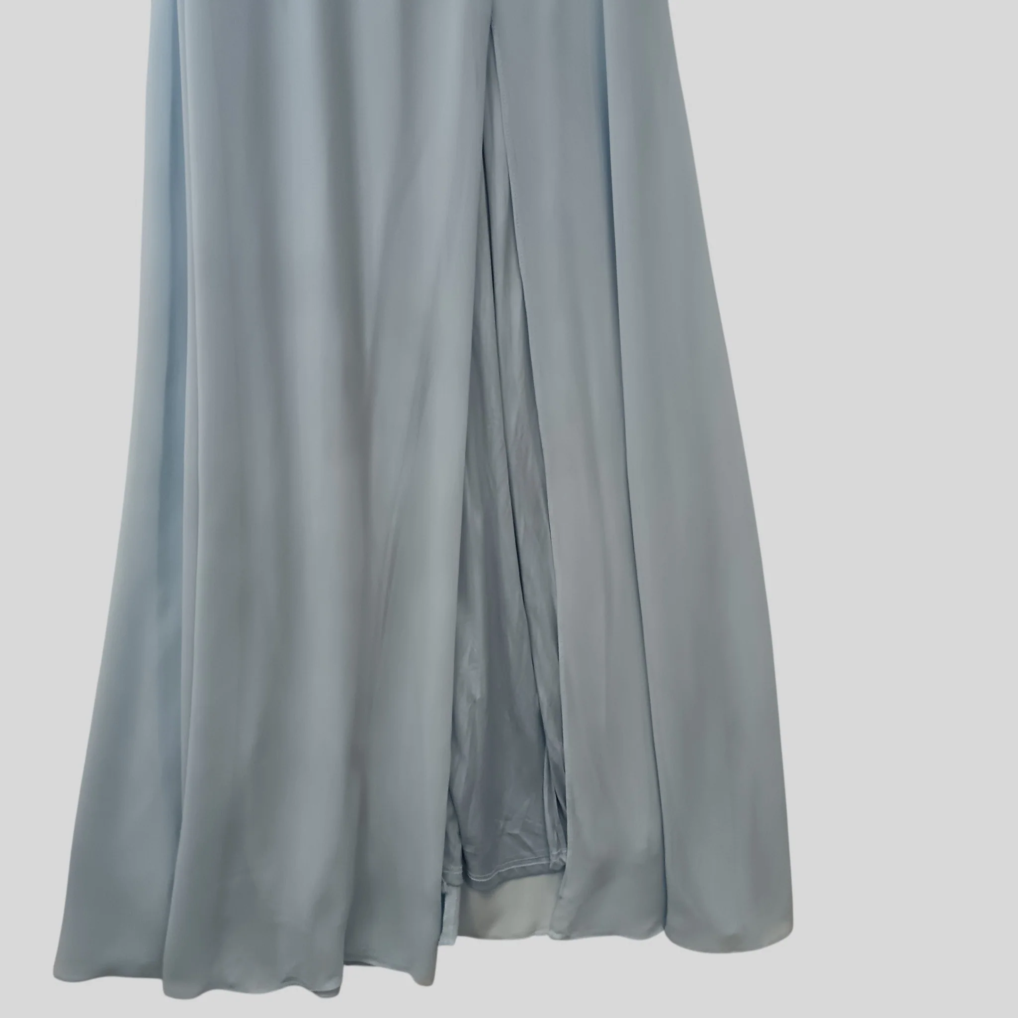 Ever Pretty Ladies Prom Bridesmaid Pale Blue Full Length Off  Shoulder Dress UK 8 - Tags On- Womenswear | Preloved - Image 4