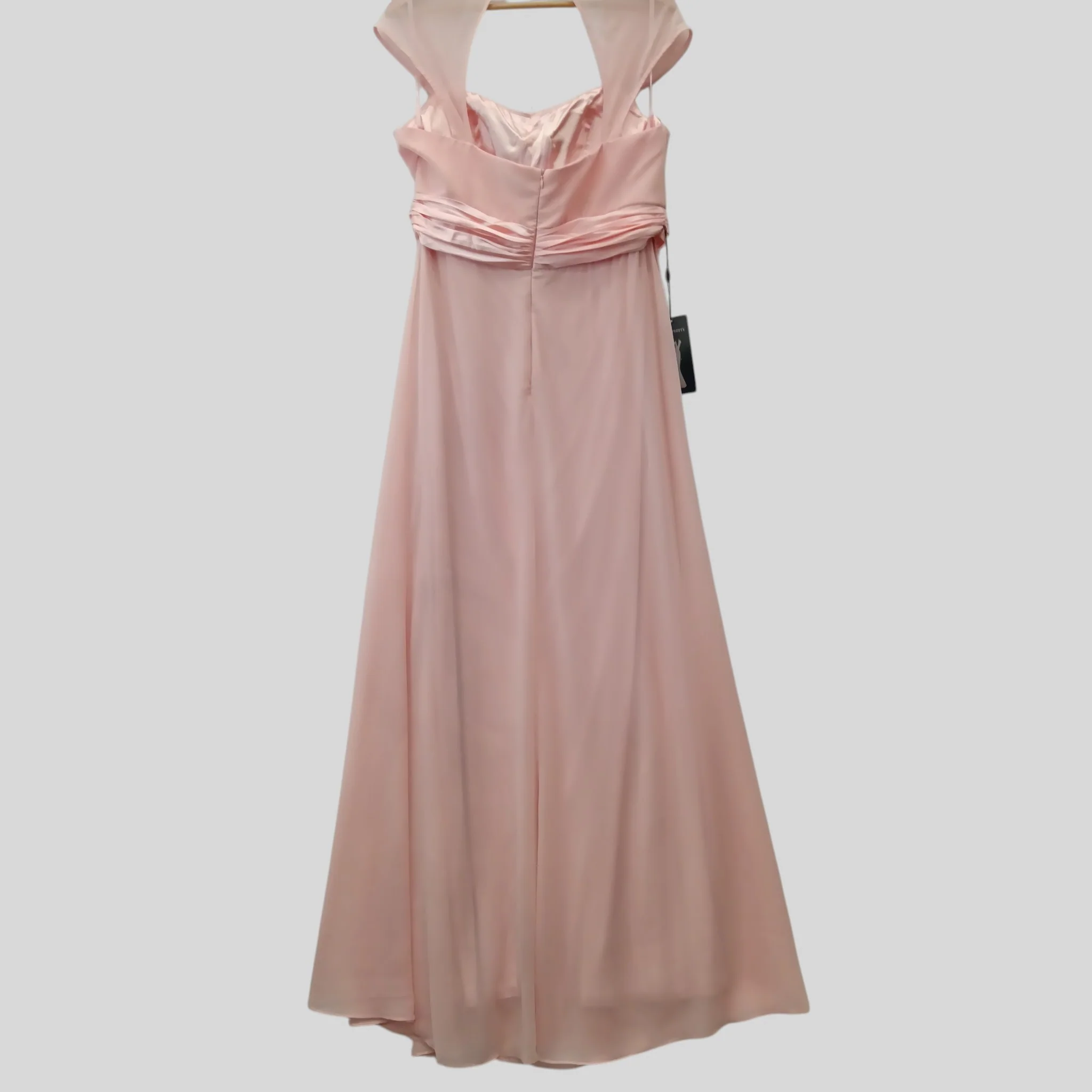 Ever Pretty Ladies Prom Bridesmaid Pink Full Length Cap Sleeve Dress UK 20 - Tags On - Womenswear | Preloved - Image 2
