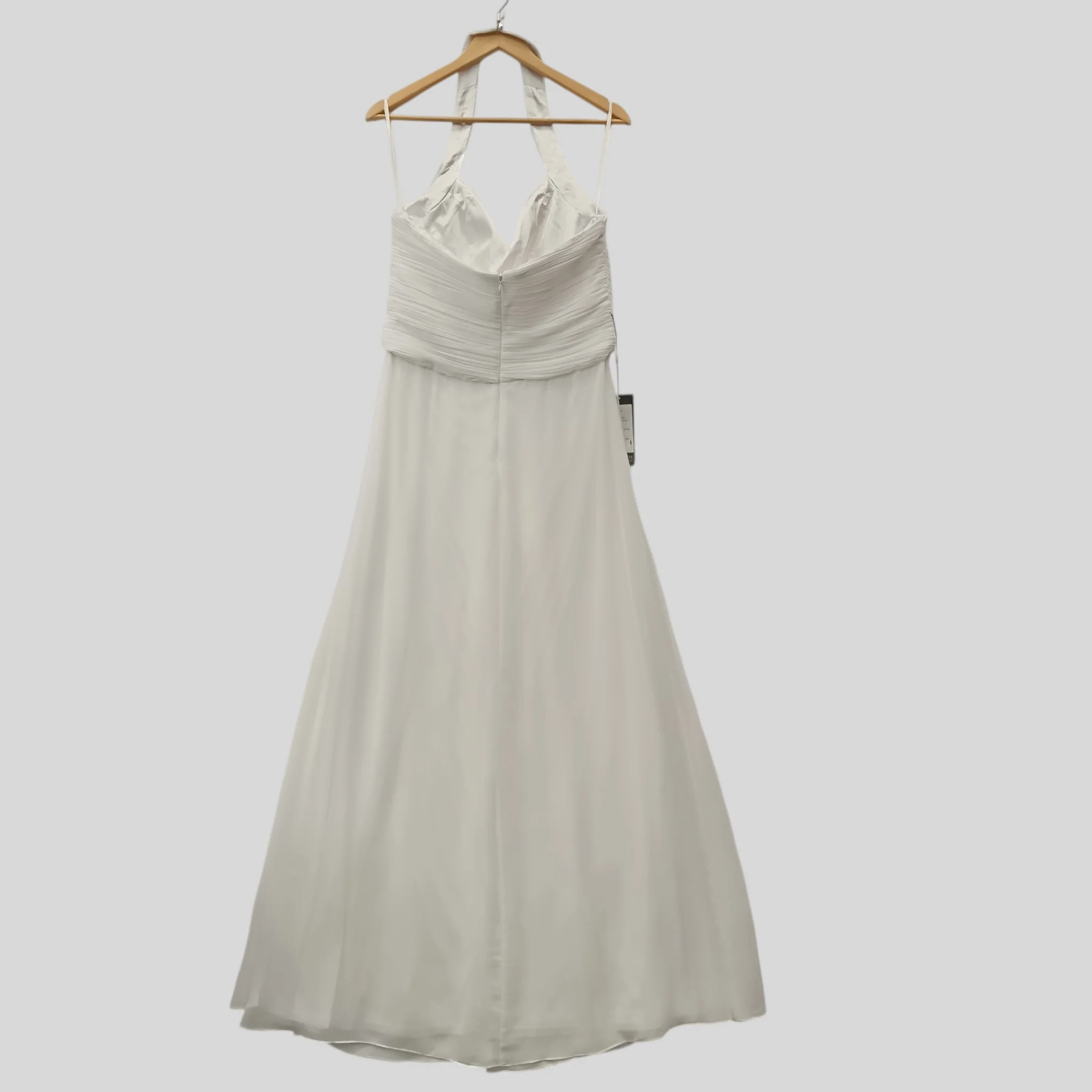 Ever Pretty Ladies Prom Bridesmaid White Dress Halter Neck Pleated Top UK 16 -Tags On- Womenswear | Preloved - Image 2