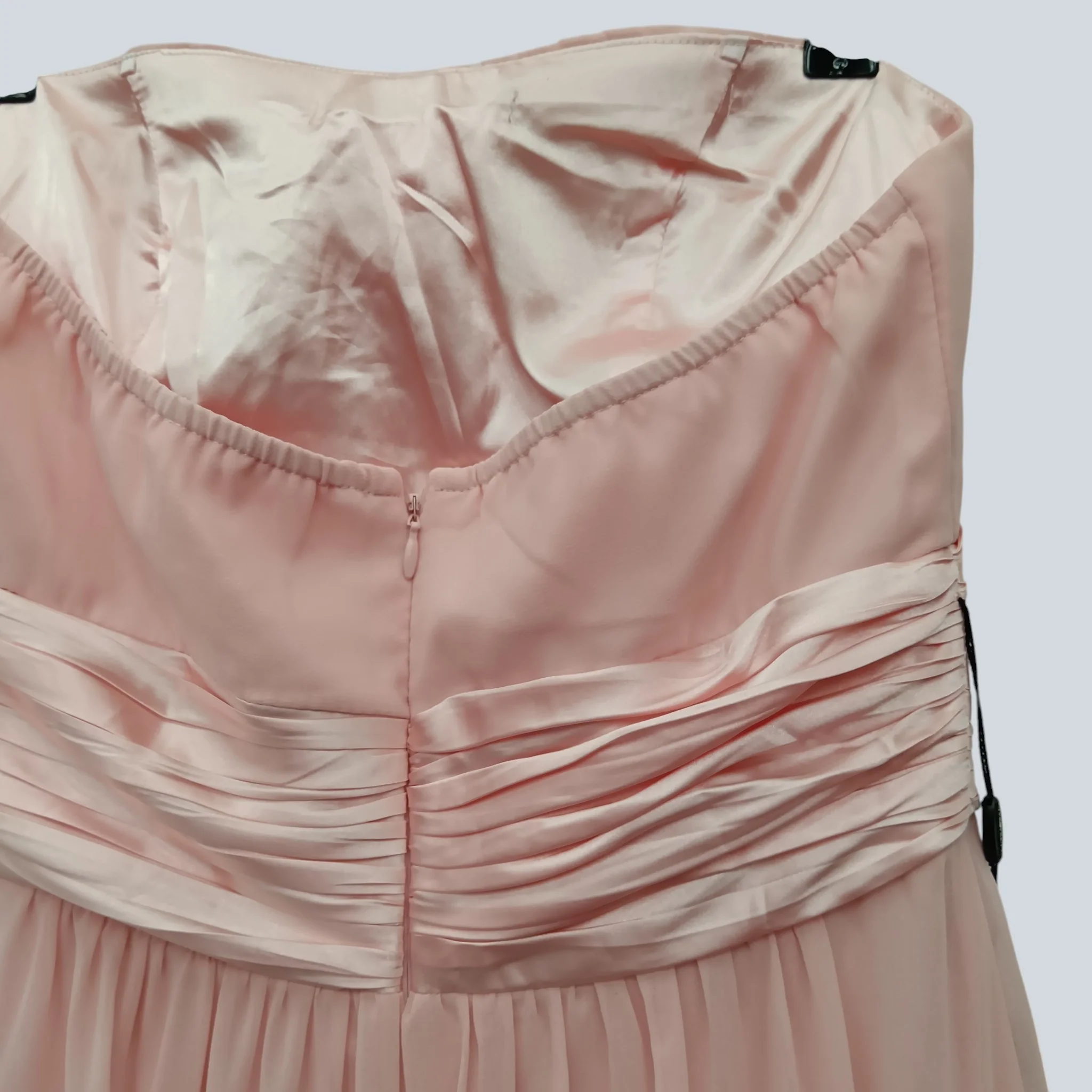Ever Pretty Pink Bridesmaid Special Occasion Full Length Ladies Dress UK 12- Tags On - Womenswear | Pre-loved - Image 4