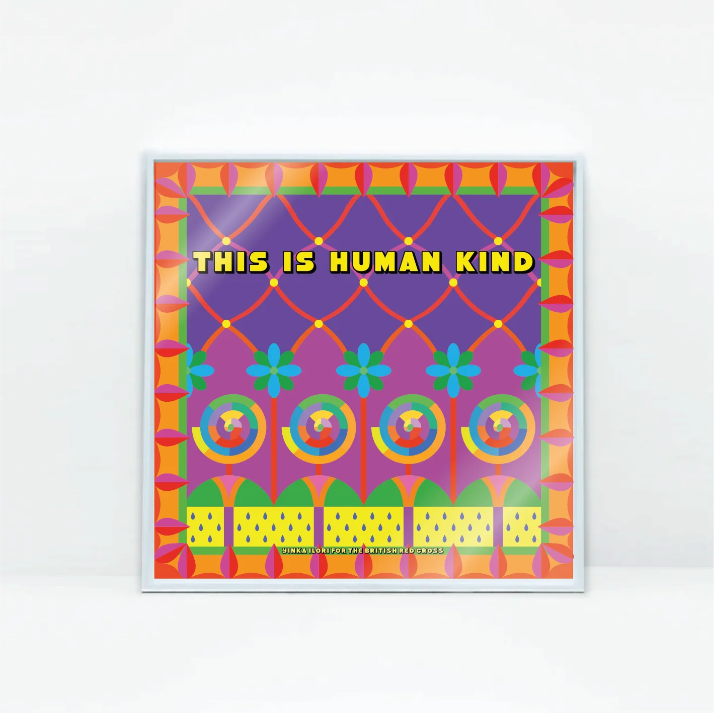 Exclusive Yinka Ilori 'This is Human Kind' Print - Image 4