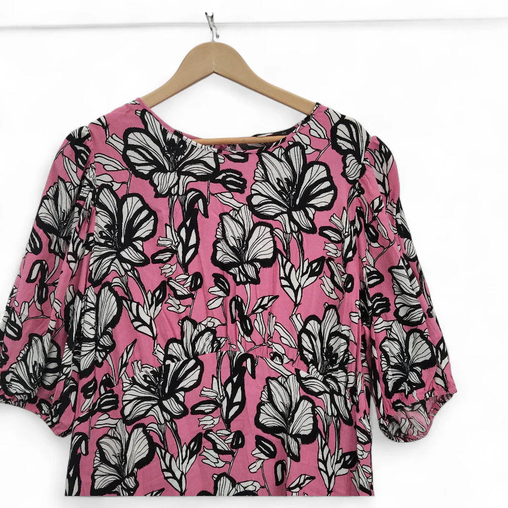 F & F Maxi Dress UK 22 Pink Black Womenswear | Pre-loved - Image 2