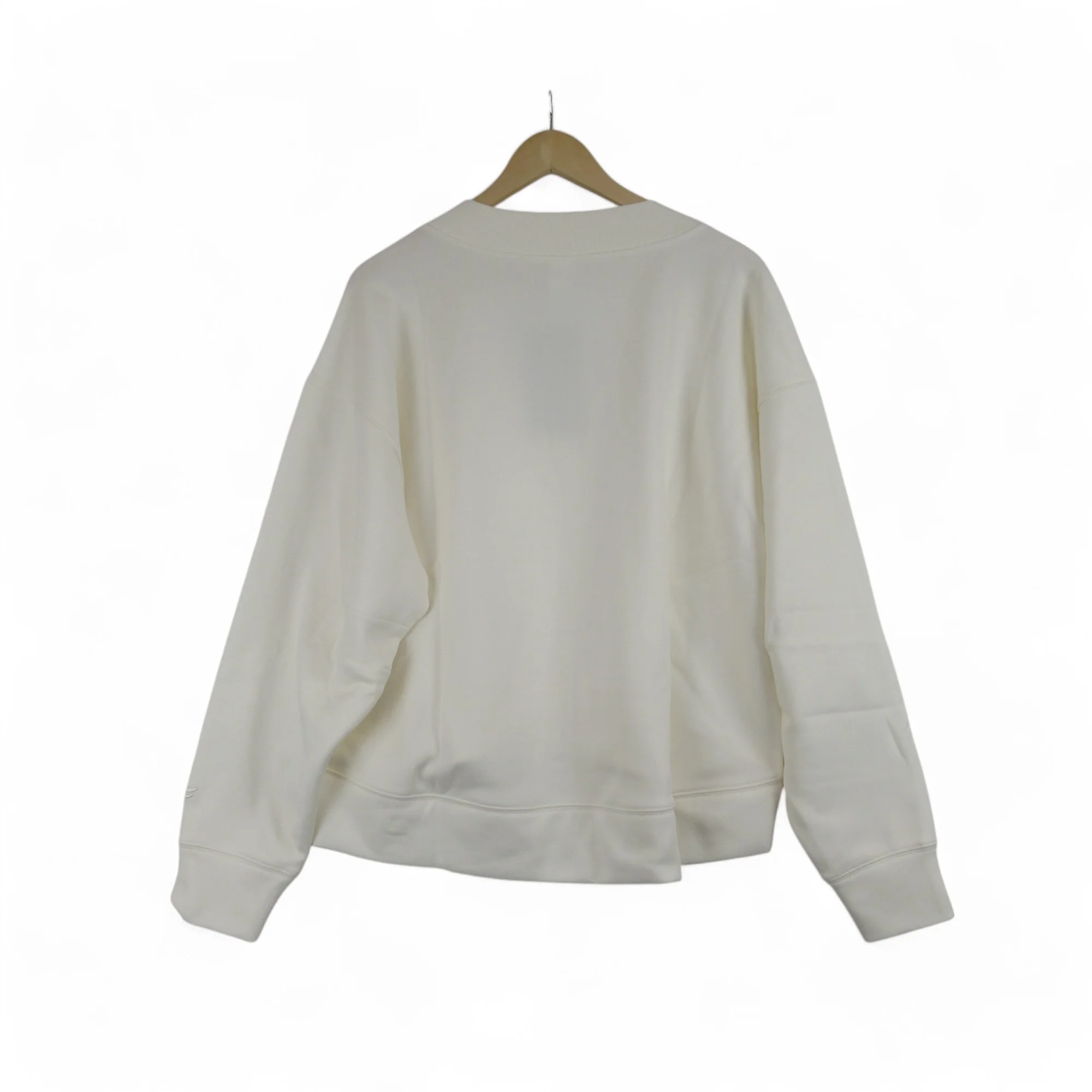 Fabletics Large Ivory Sweat Top Jumper Womenswear | Preloved - Image 4