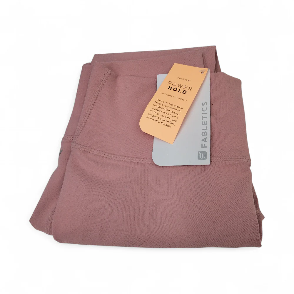 Fabletics Power Hold Leggings Medium Pink Gym Womenswear | Pre-loved - Image 6