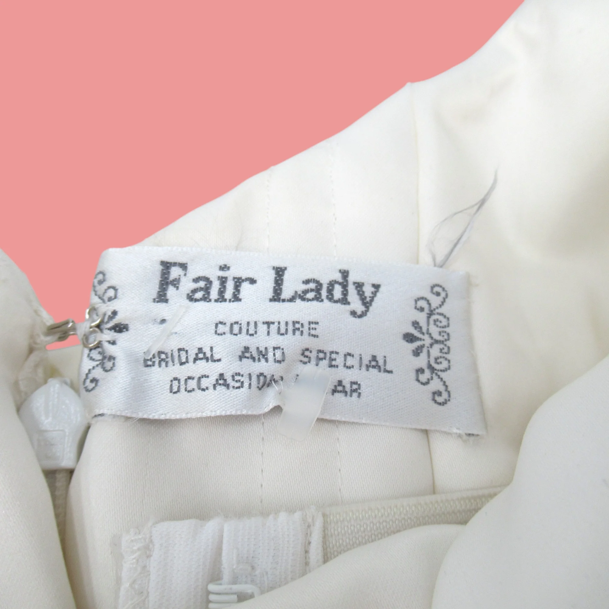 Fair Lady Diamante Wedding Dress Ivory Small Womenswear | Pre-loved - Image 6
