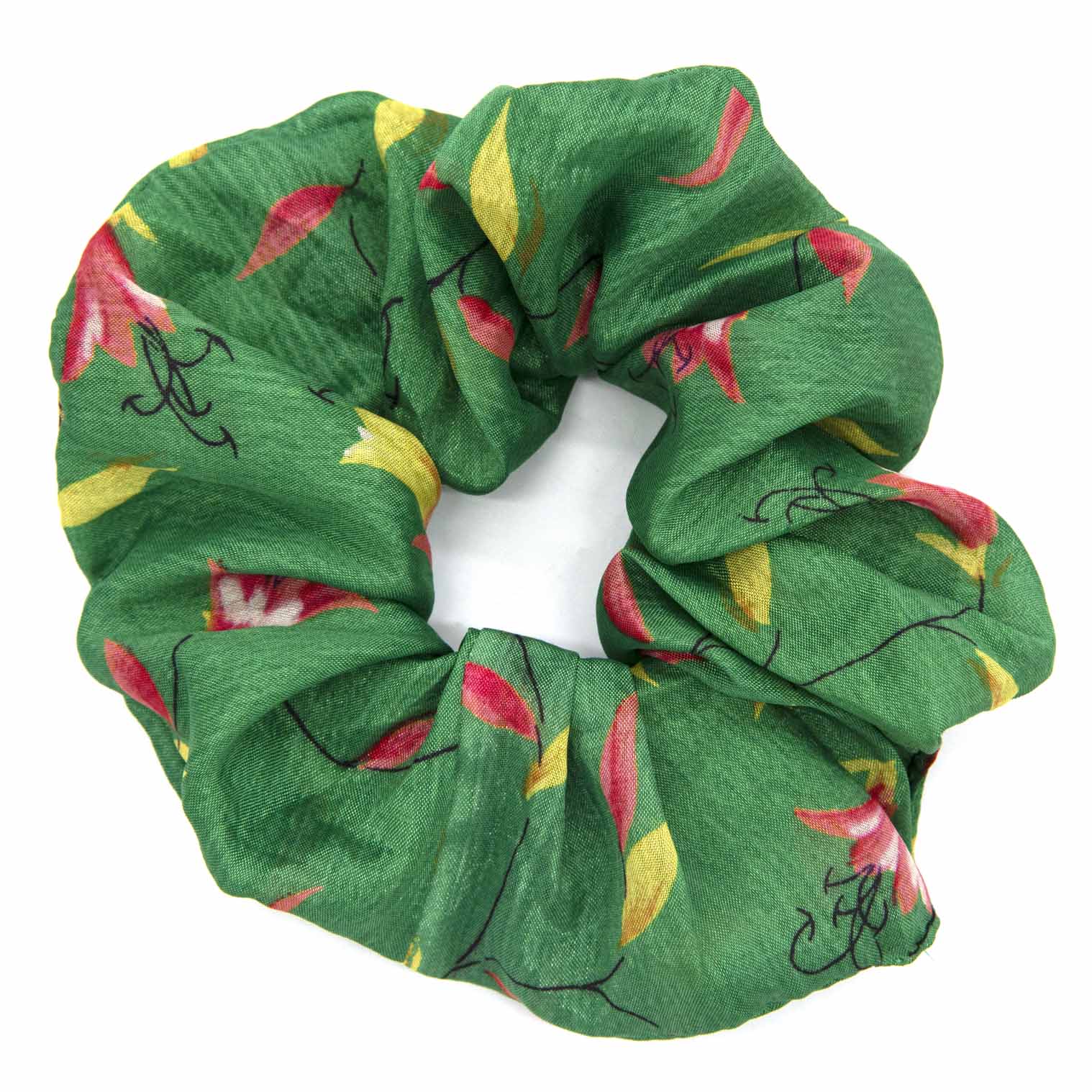 Recycled Sari Scrunchie - Image 3
