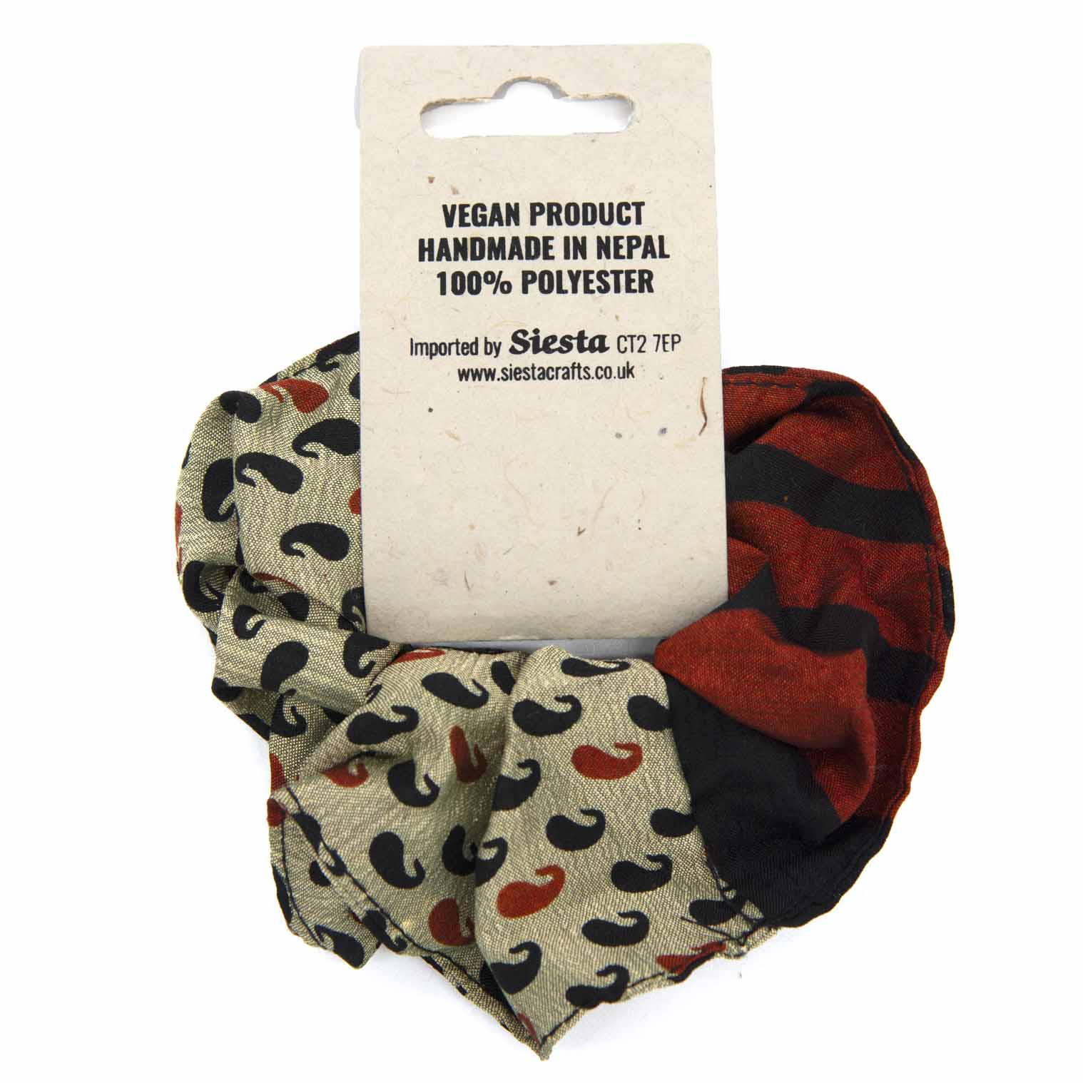Recycled Sari Scrunchie - Image 7