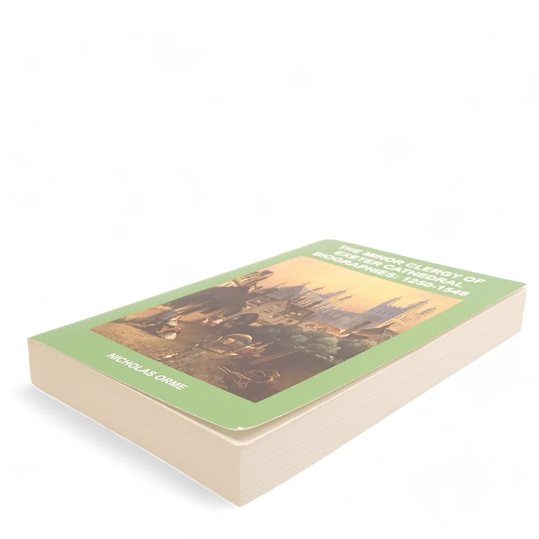 The Minor Clergy of Exeter Cathedral 1250-1548 Paperback Book | Preloved - Image 3