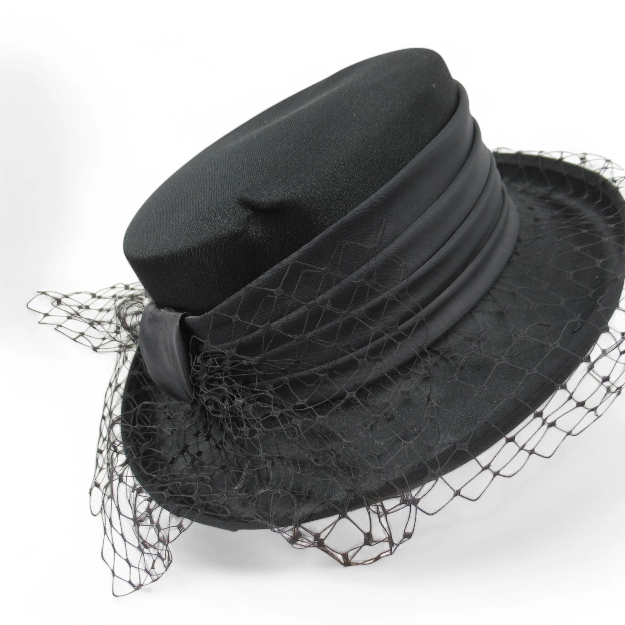 First Avenue Mother Of Bride Vintage Hat Black Womenswear | Pre-loved - Image 4
