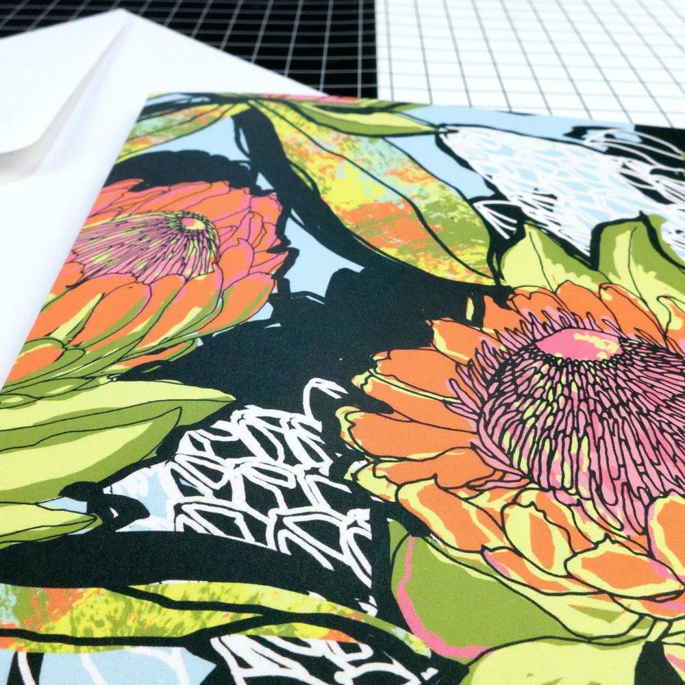 Floral Greetings Cards Set - Image 3
