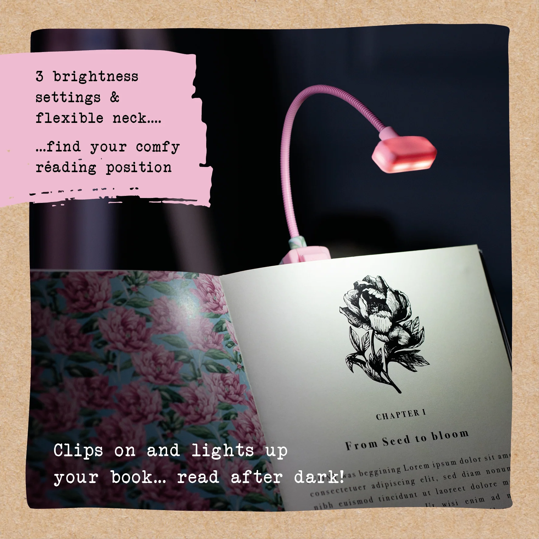Floral | Reading Light - Image 4