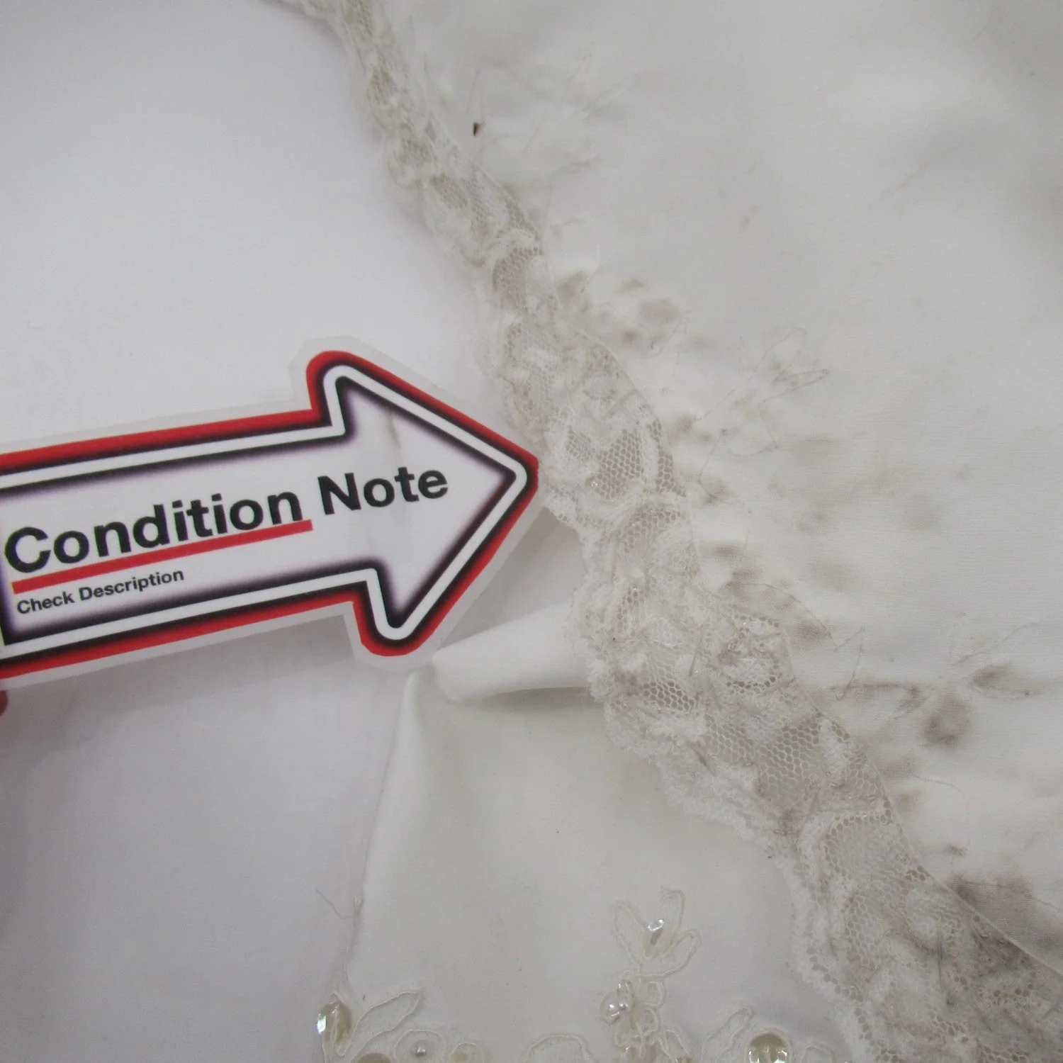 Forever Yours Wedding Dress UK 10 Ivory Vintage Womenswear | Pre-loved - Image 5