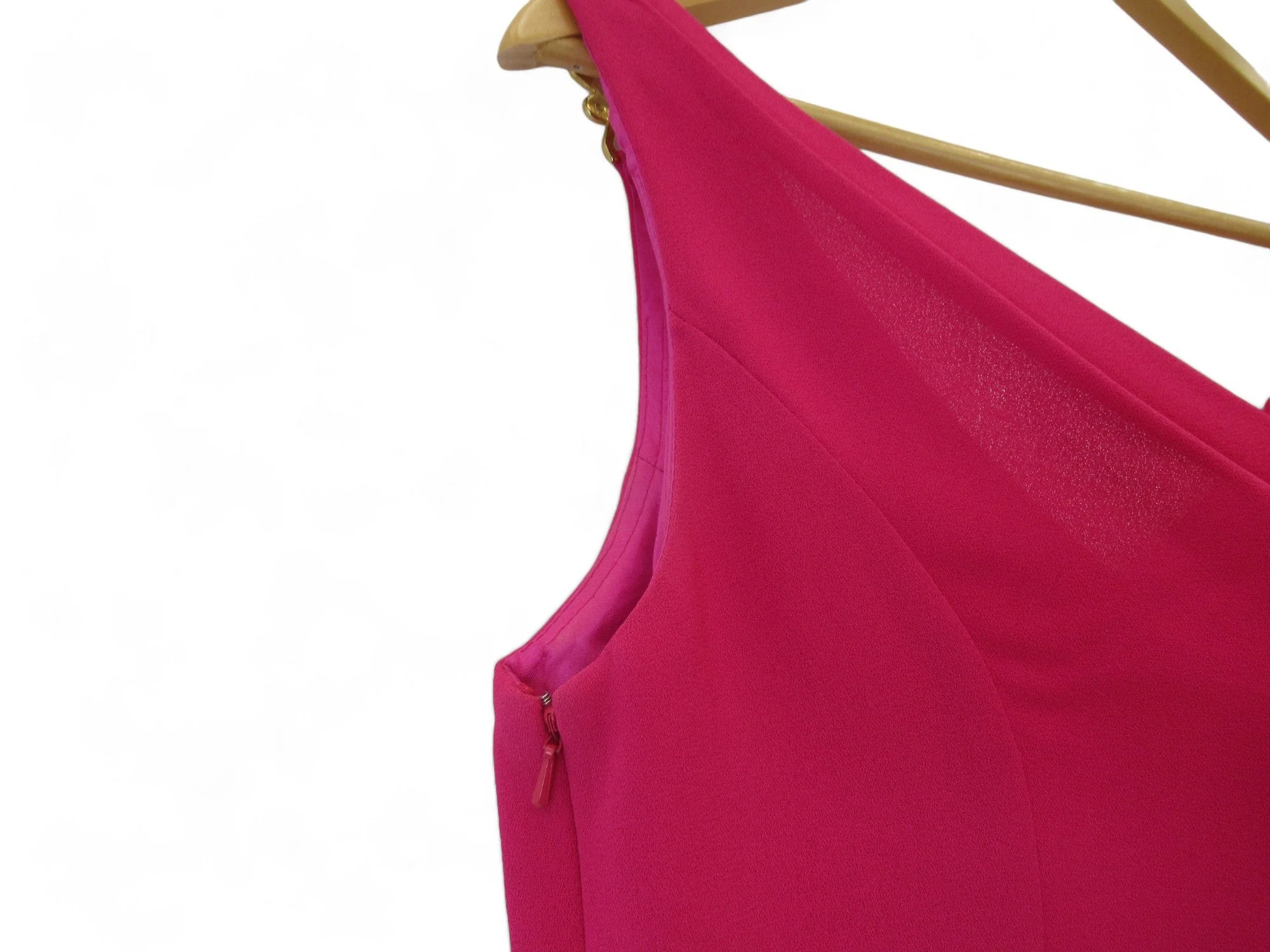 Frank Usher UK 14 Pink Diamante Dress Womenswear | Preloved - Image 5