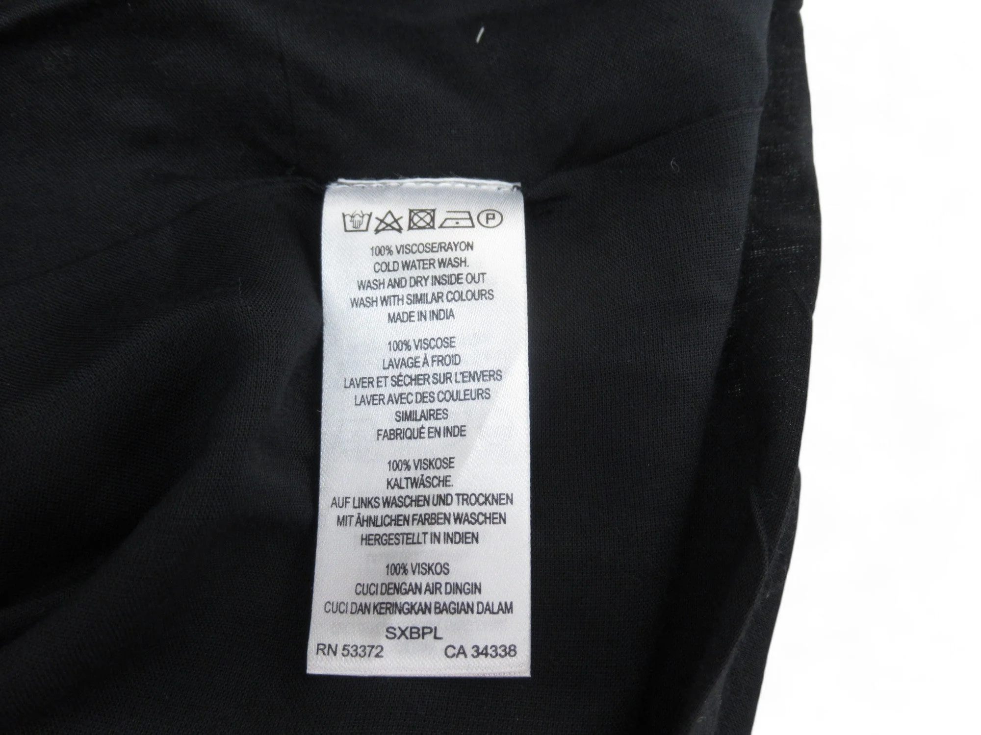 French Connection Small Black Frill Dress Womenswear | Preloved - Image 6