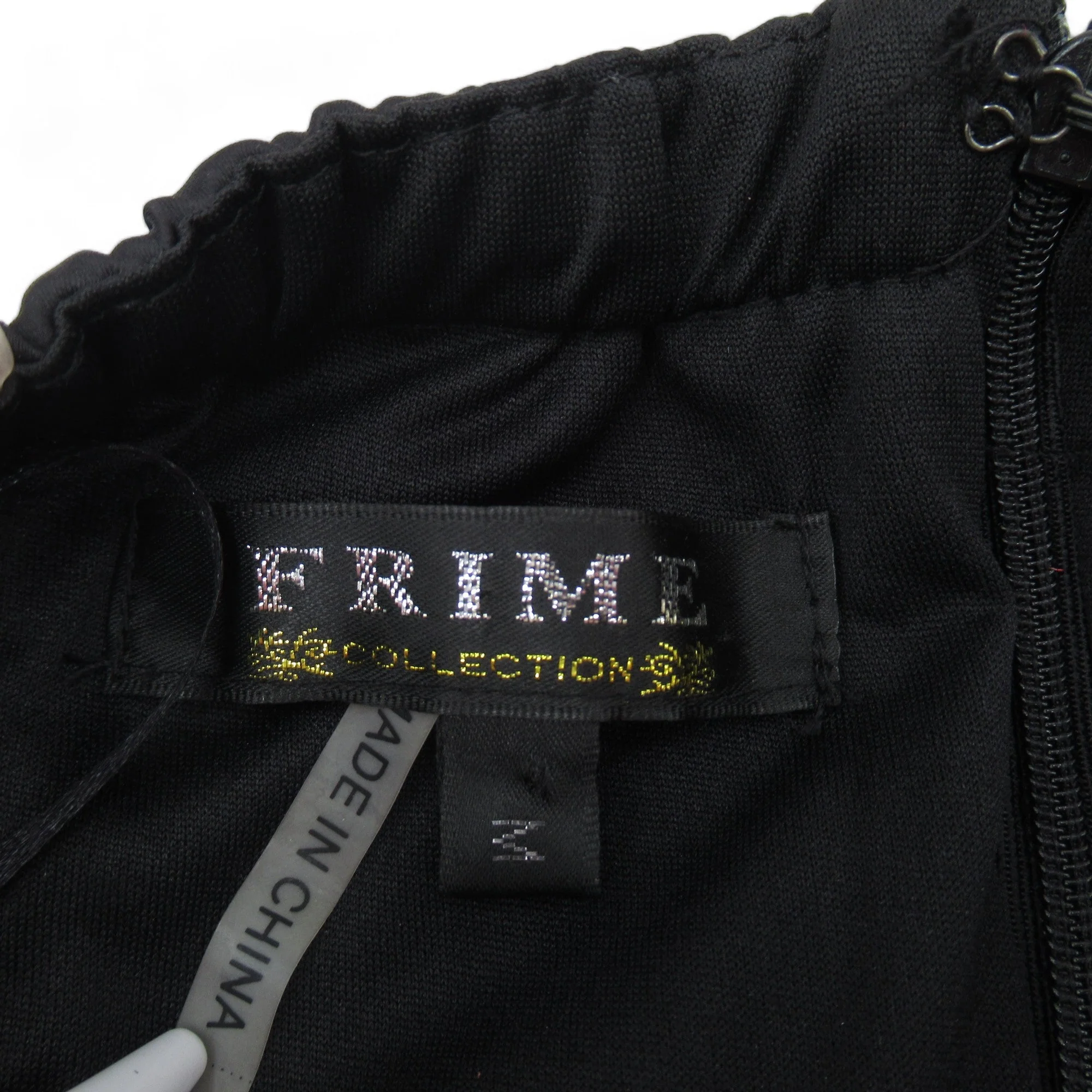 Frime Collection UK 12 Red Black Sequin Dress Womenswear | Preloved - Image 5