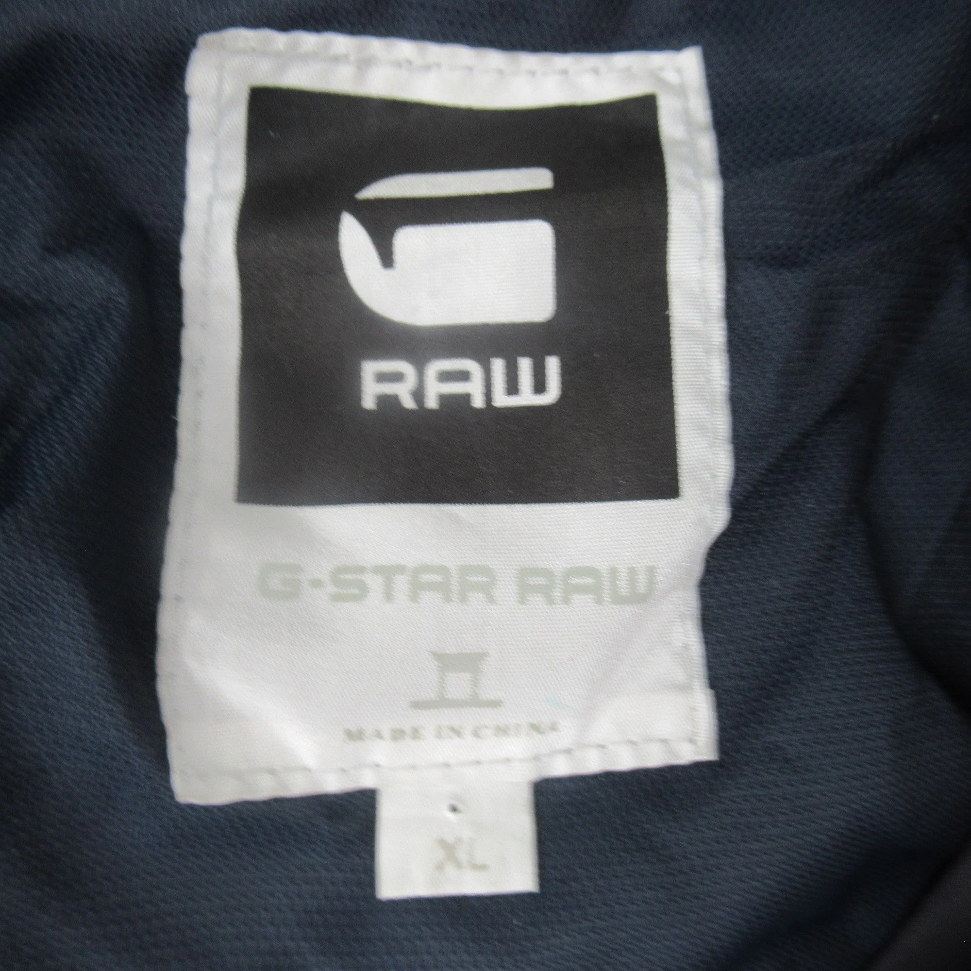 G Star Raw XL Blue Sandhurst Jacket Menswear | Preloved - Image 3
