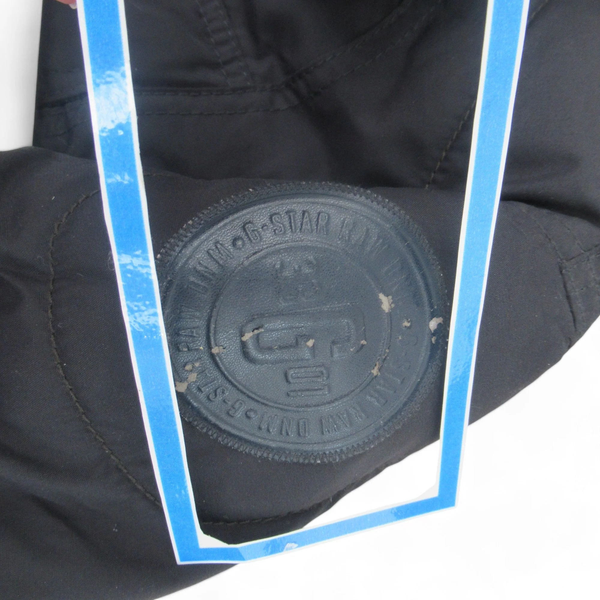 G Star Raw XL Blue Sandhurst Jacket Menswear | Preloved - Image 4