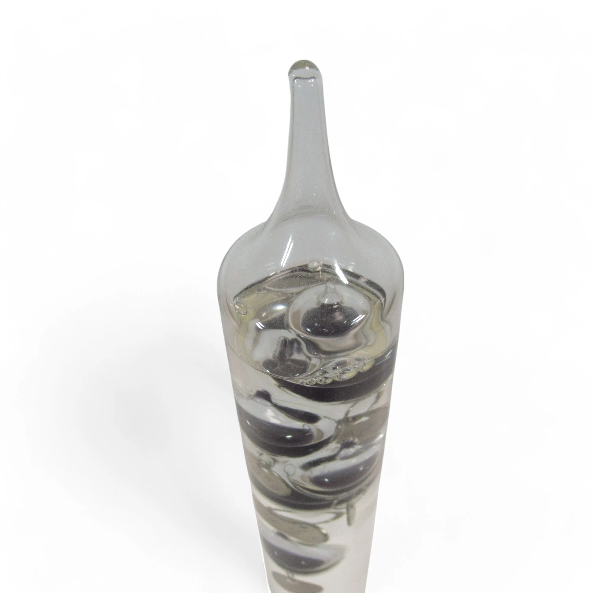 Galileo Thermometer Clear Glass Floating Indicators 40cm | Preloved - Image 2