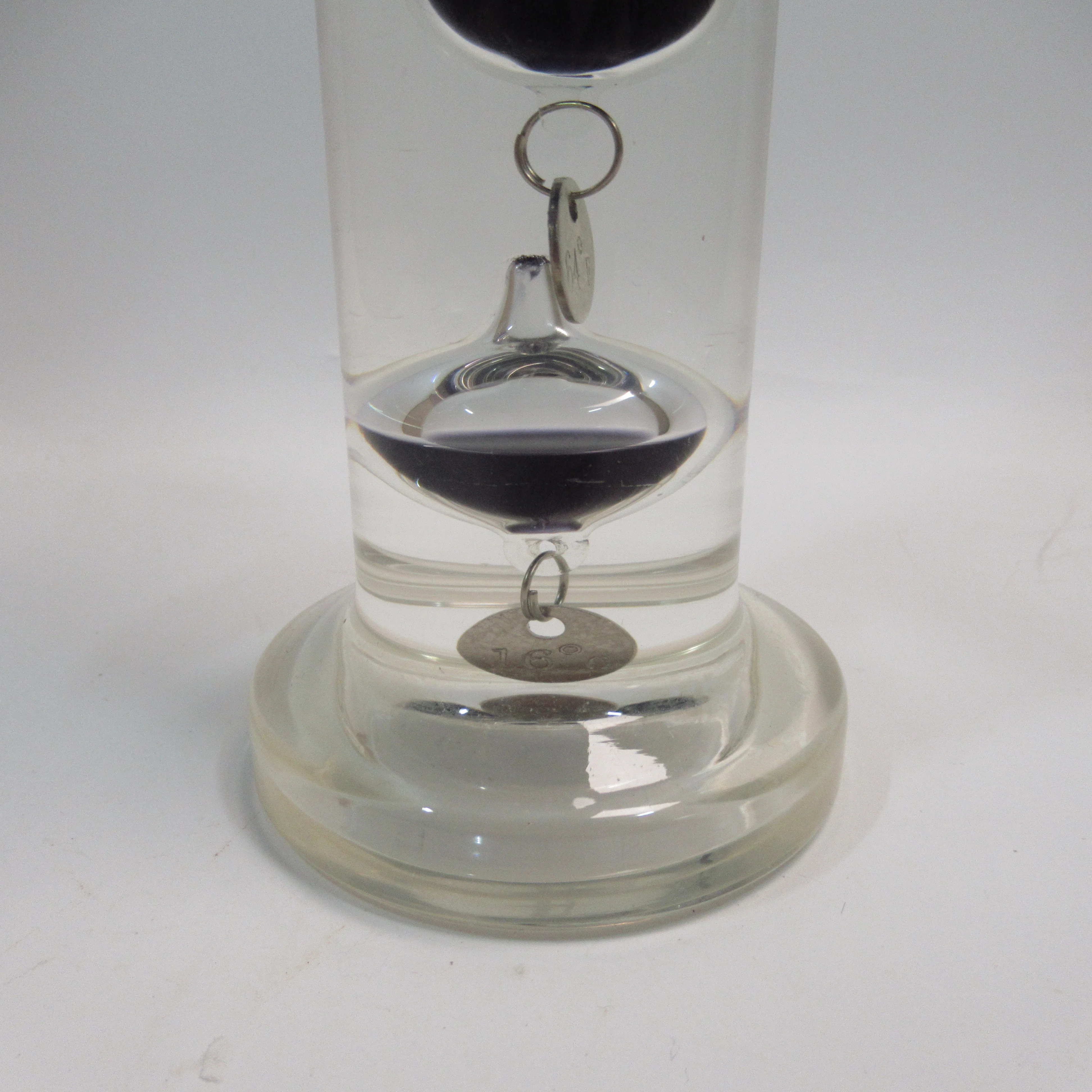 Galileo Thermometer Clear Glass Floating Indicators 40cm | Preloved - Image 3