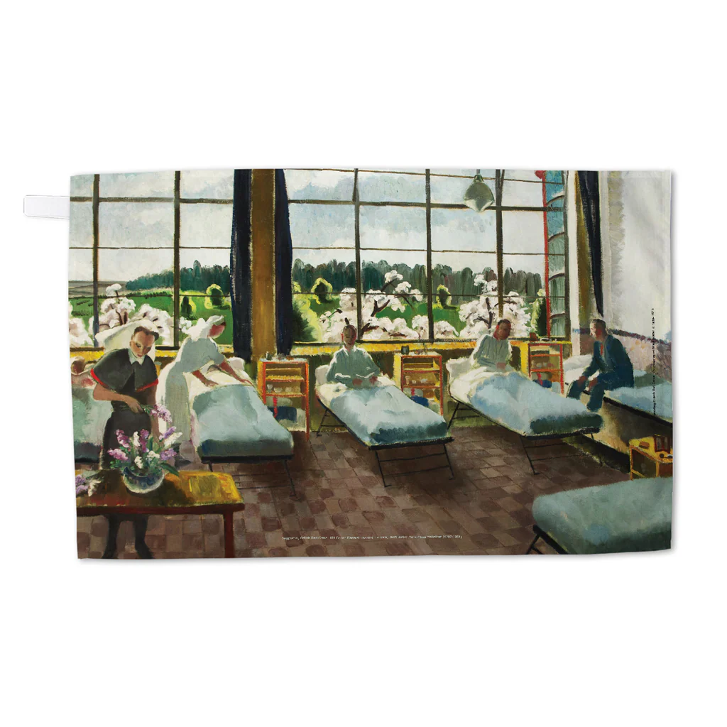 General Hospital | Doris Zinkeisen Tea towel | Heritage Collection - Image 2