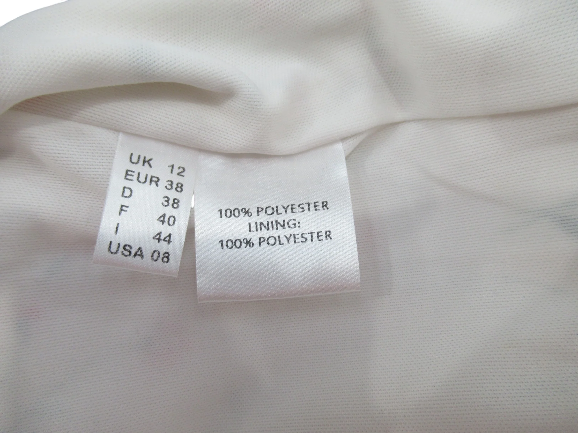 Gina Bacconi UK 12 Cream PInk Dress Womenswear | Preloved - Image 6