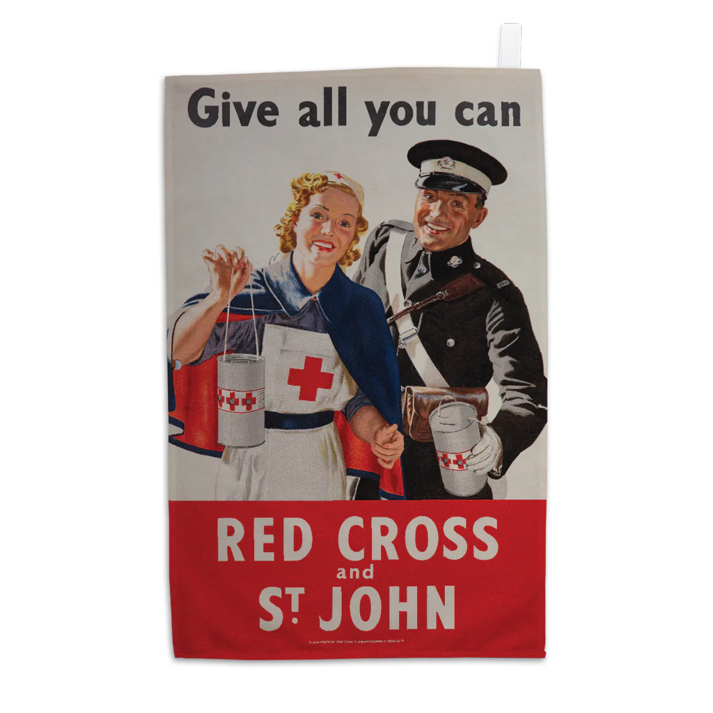 Give all you can Tea towel | Heritage Collection - Image 2