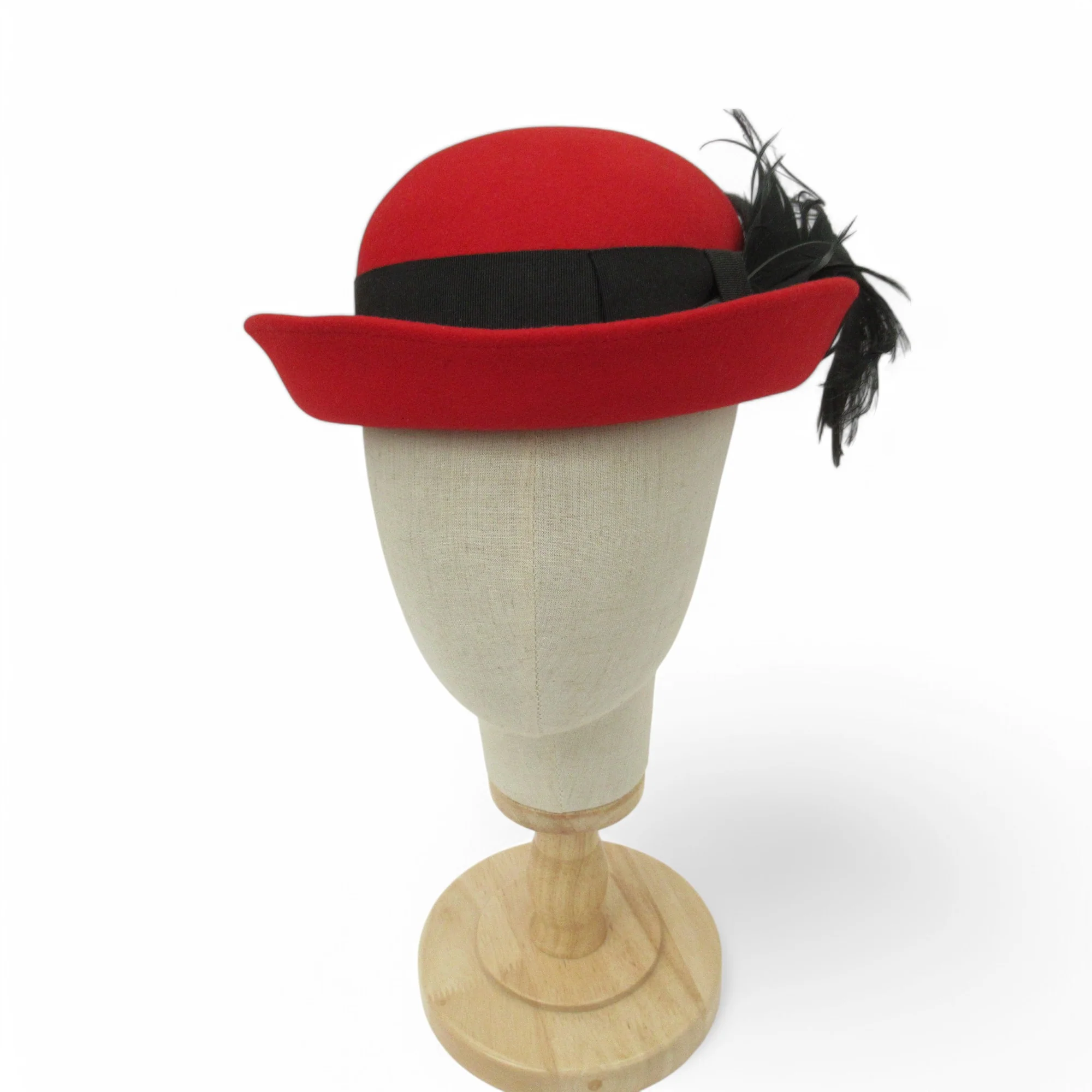Graham Smith Kangol Mother Of Bride Vintage Hat Red Womenswear | Pre-loved - Image 2