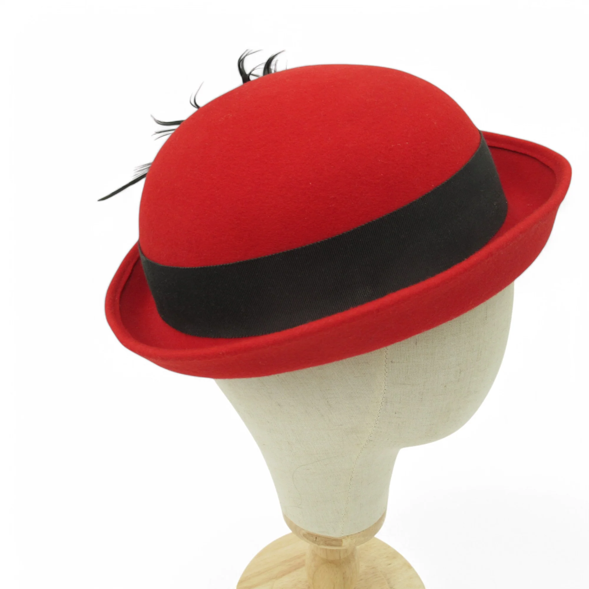 Graham Smith Kangol Mother Of Bride Vintage Hat Red Womenswear | Pre-loved - Image 3
