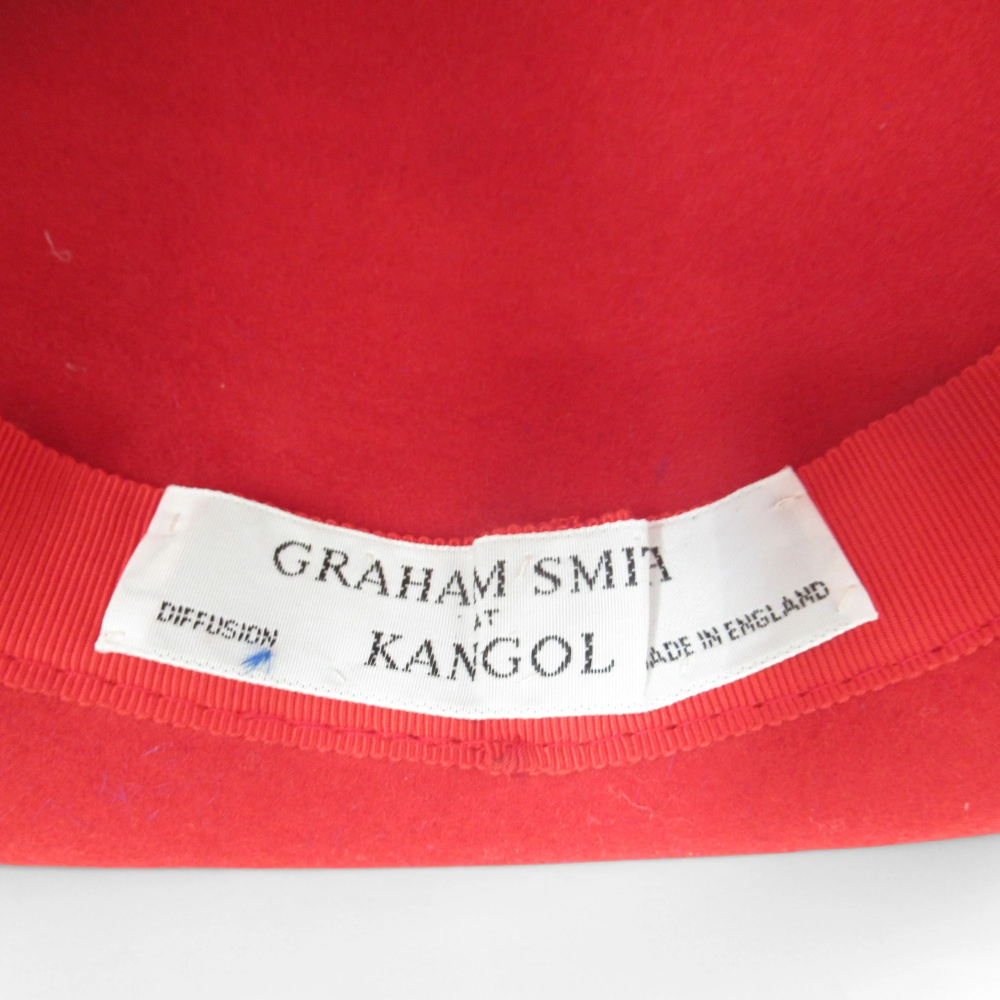 Graham Smith Kangol Mother Of Bride Vintage Hat Red Womenswear | Pre-loved - Image 5