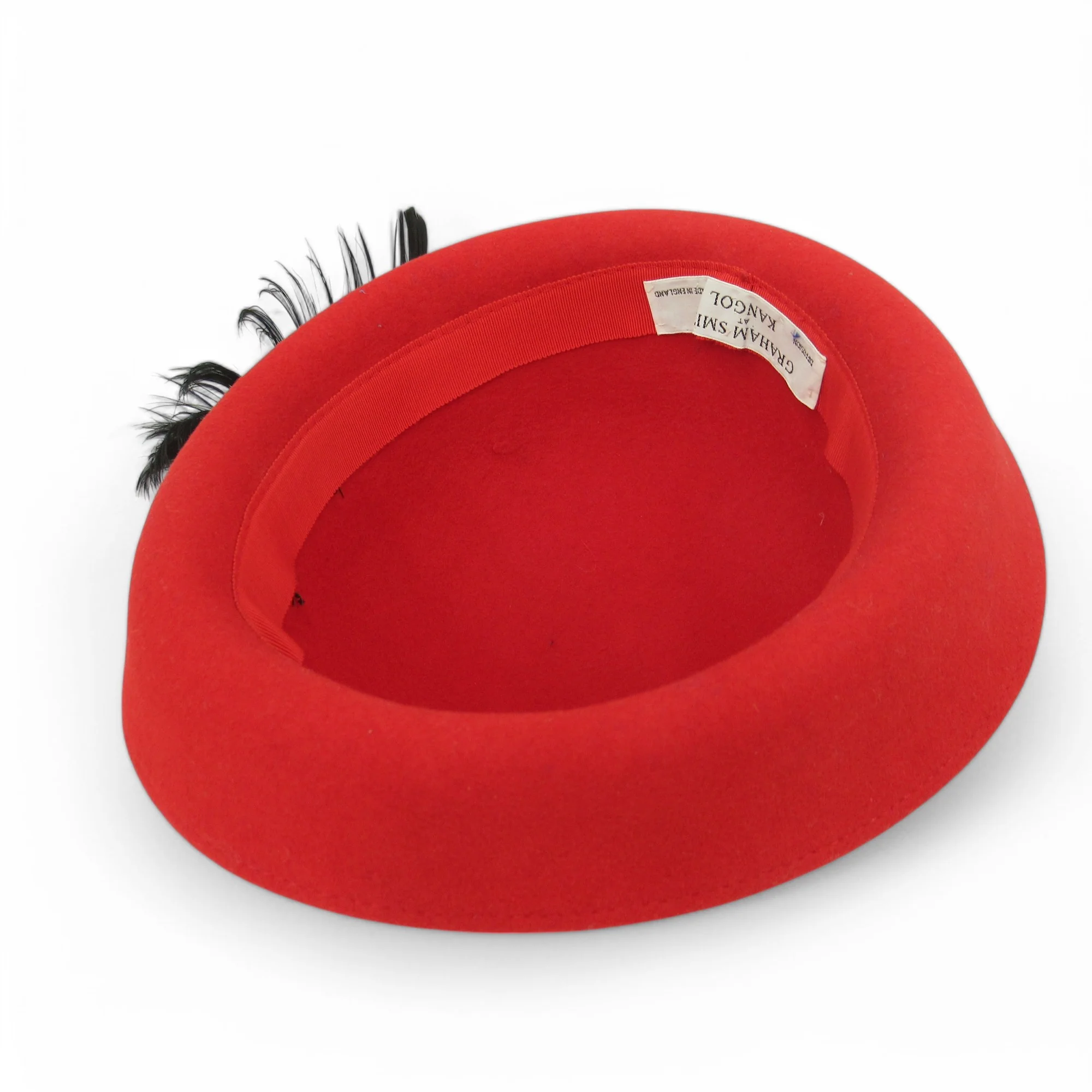 Graham Smith Kangol Mother Of Bride Vintage Hat Red Womenswear | Pre-loved - Image 6