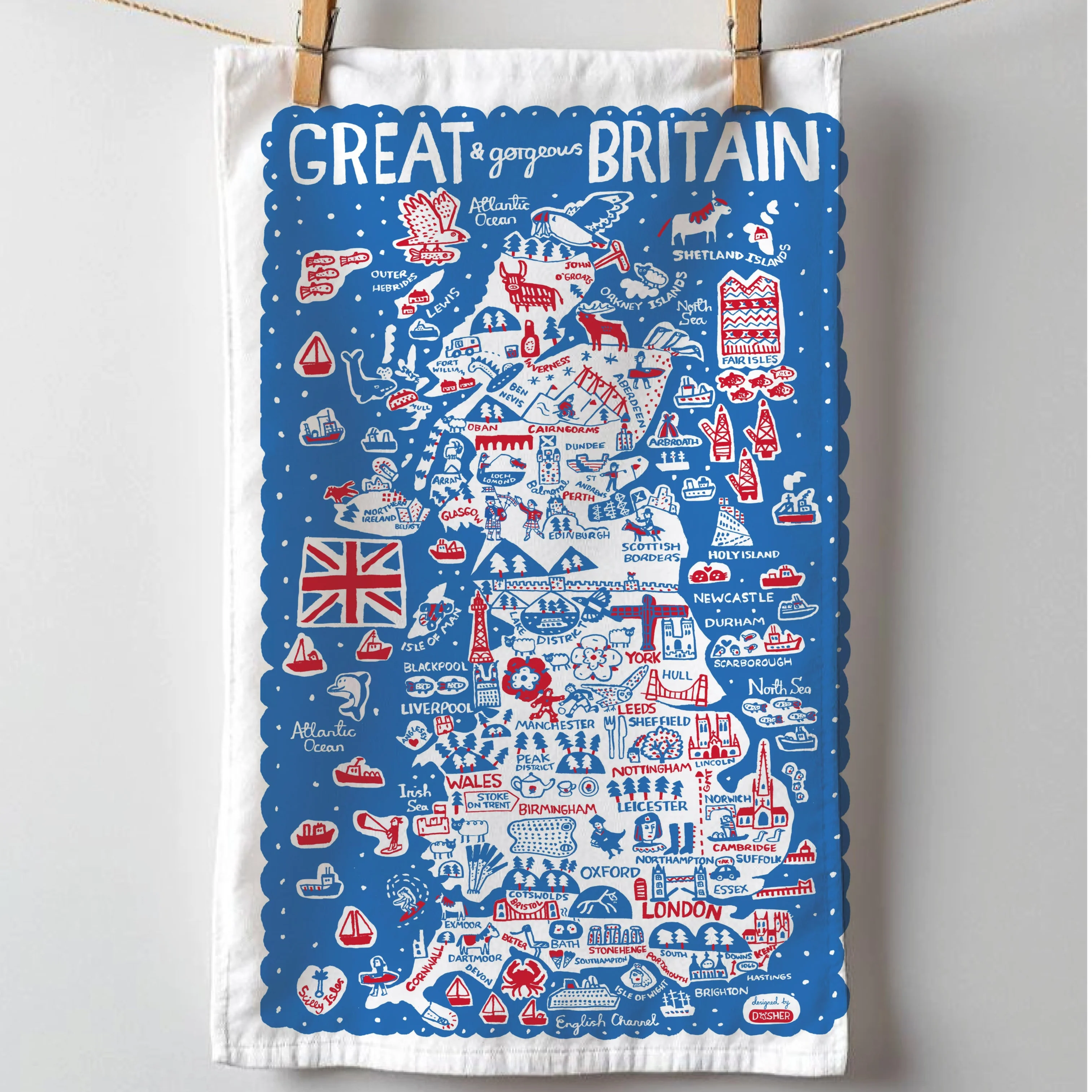 Great Britain Julia Gash | Tea towel