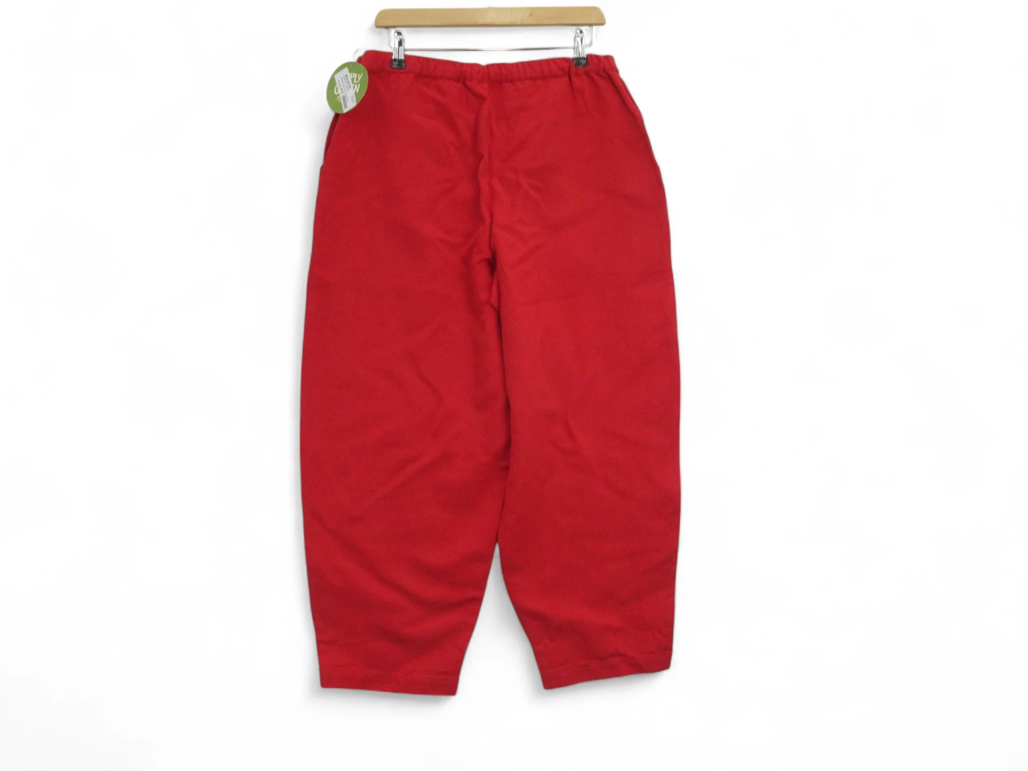 Gunrun SJoden Medium Red Cropped Trousers Womenswear | Preloved - Image 3