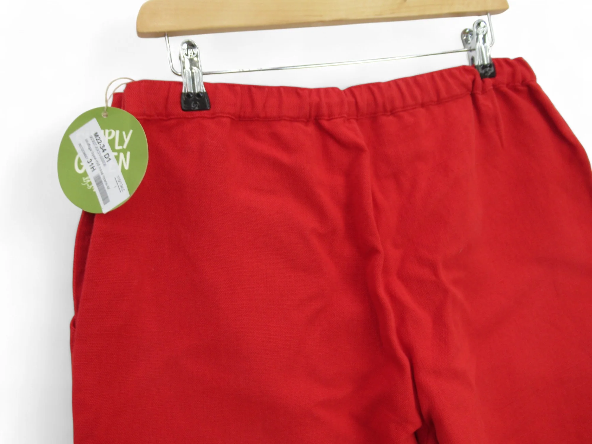 Gunrun SJoden Medium Red Cropped Trousers Womenswear | Preloved - Image 4