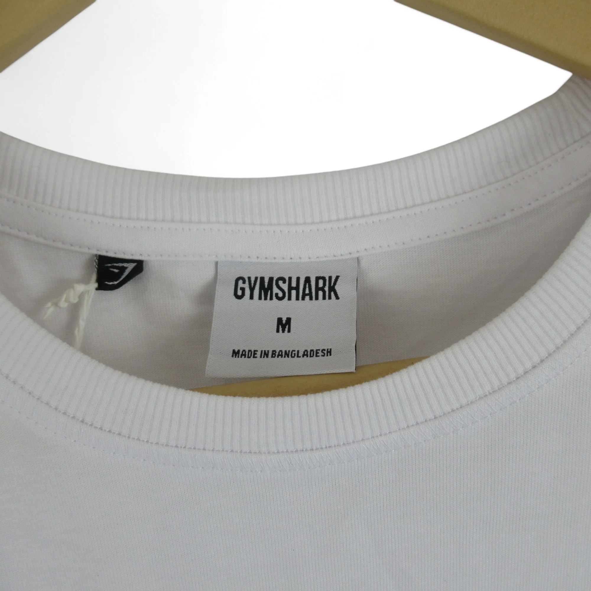 Gymshark Power Tank Medium White Vest Oversized Menswear | Preloved - Image 3