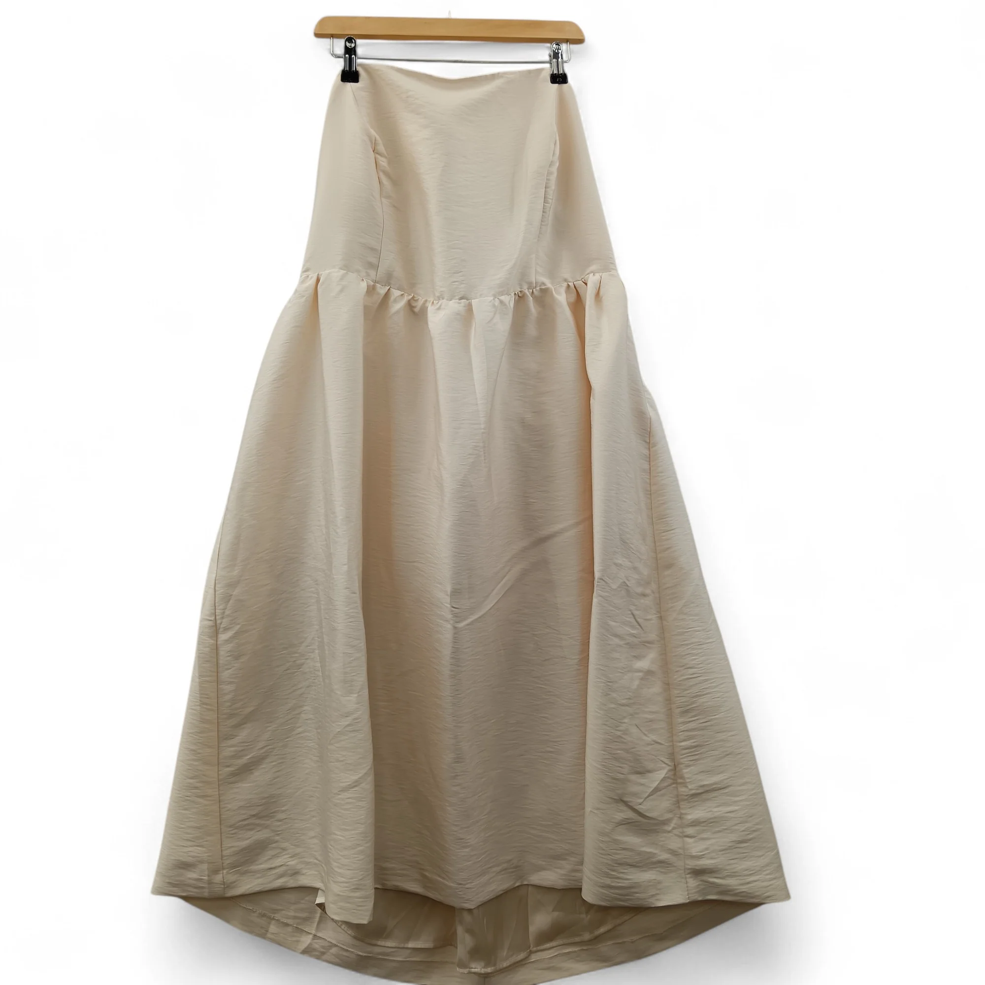 H&M Cream Strapless Dress UK 22 Womenswear | Pre-loved