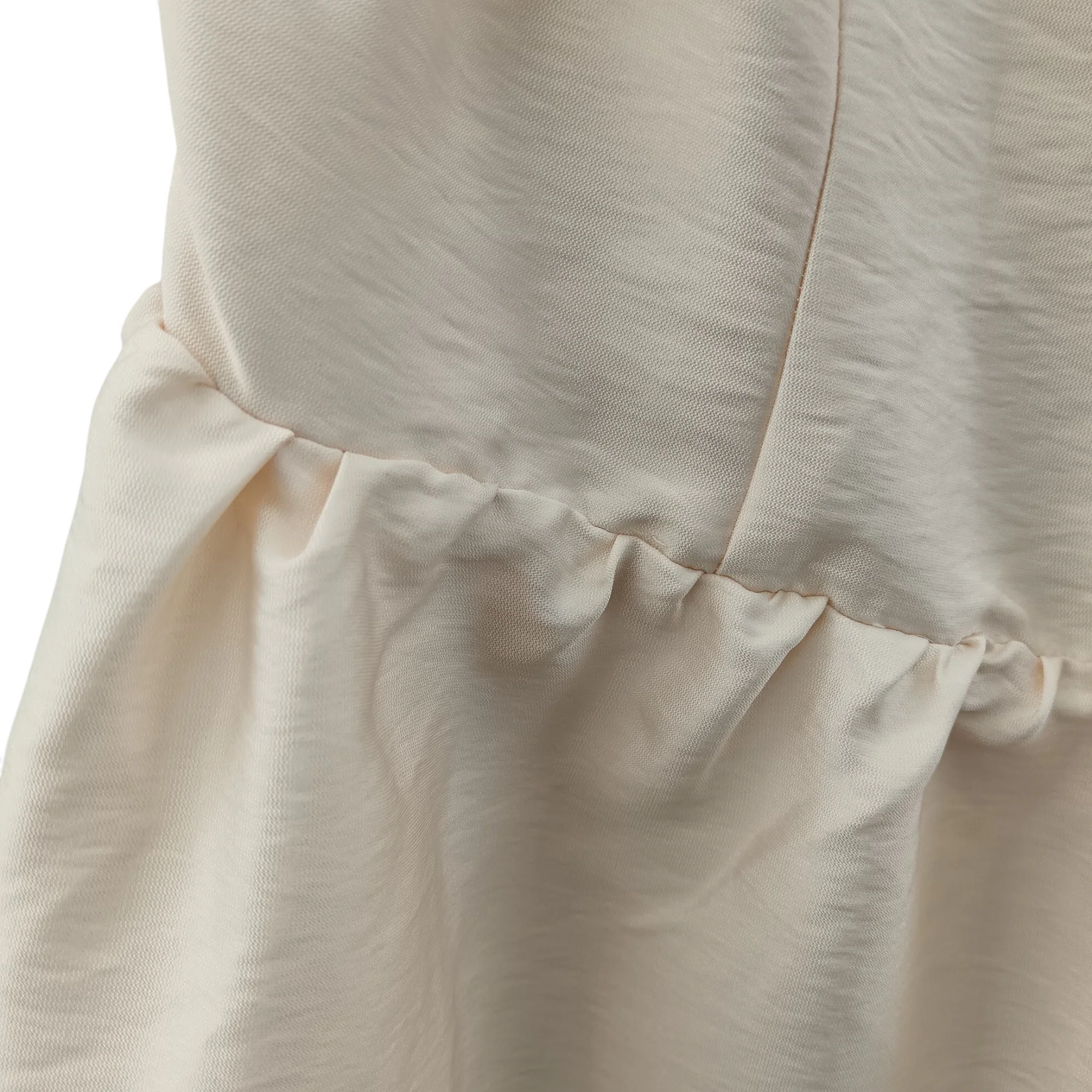 H&M Cream Strapless Dress UK 22 Womenswear | Pre-loved - Image 4