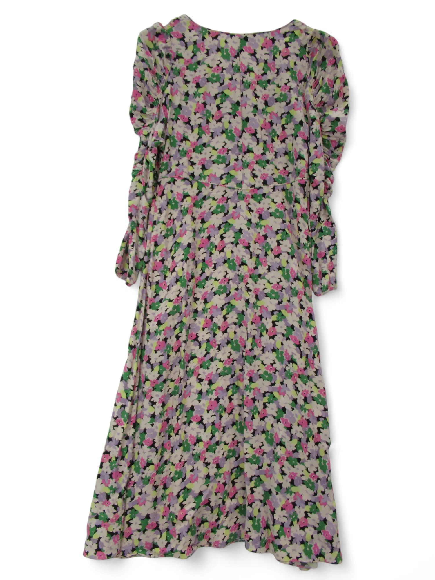 H & M Floral Dress UK 22 Multicoloured Long Womenswear | Pre-loved - Image 2
